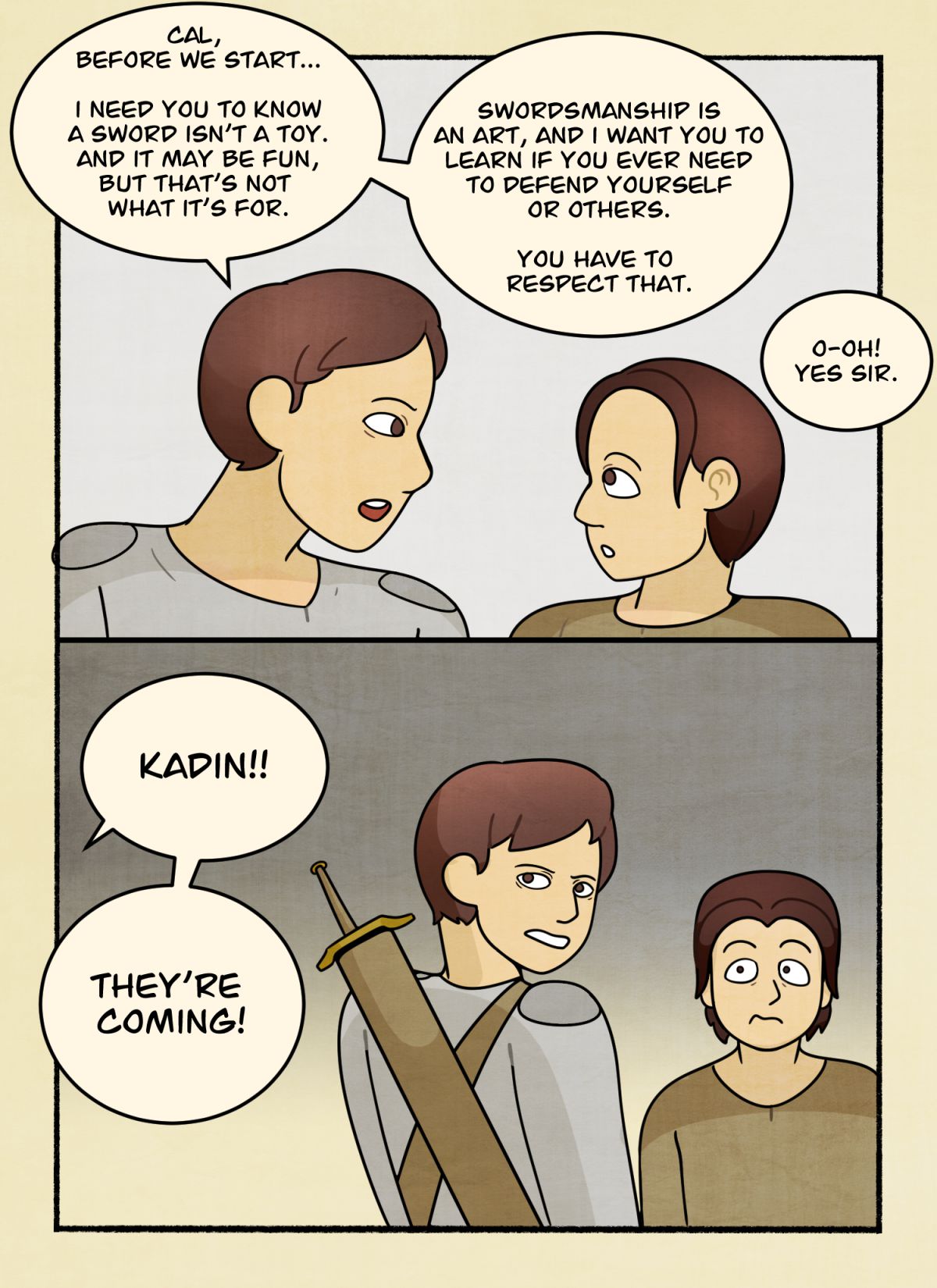 The Orc Slayer [DeadEndDraws] 1 . The Orc Slayer - Chapter 1 [DeadEndDraws] – page 3