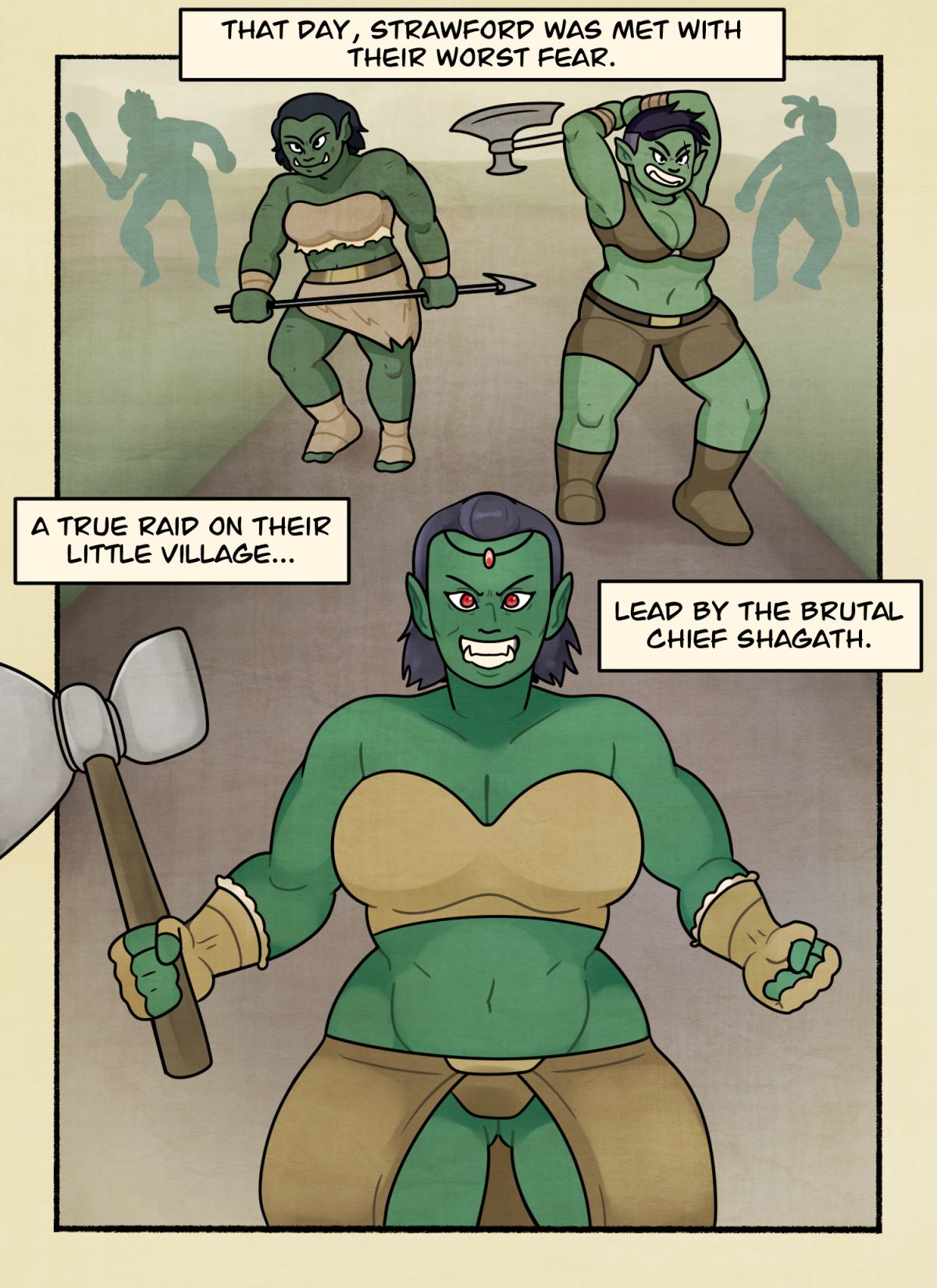 The Orc Slayer [DeadEndDraws] 1 . The Orc Slayer - Chapter 1 [DeadEndDraws] – page 5
