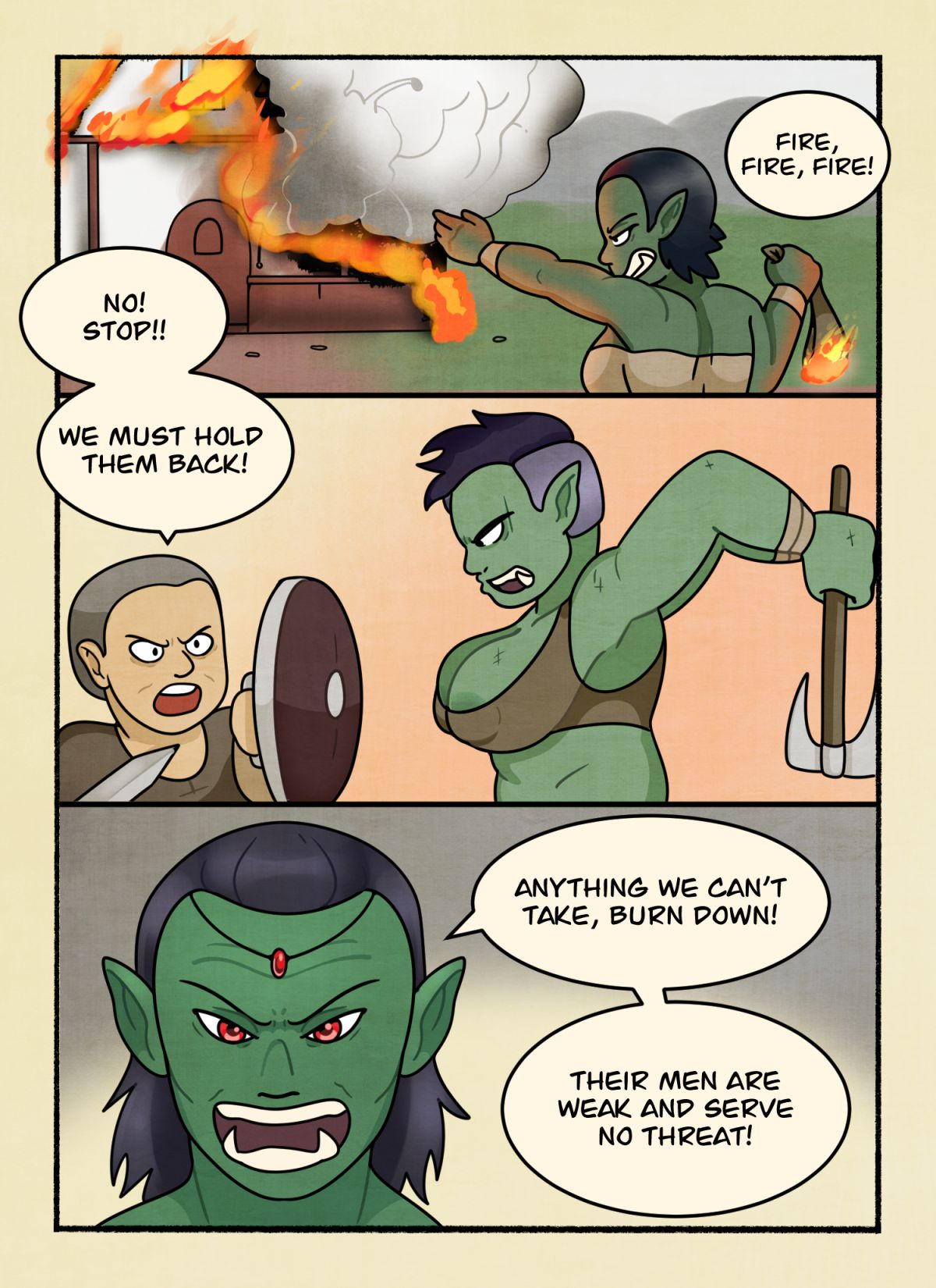 The Orc Slayer [DeadEndDraws] 1 . The Orc Slayer - Chapter 1 [DeadEndDraws] – page 6