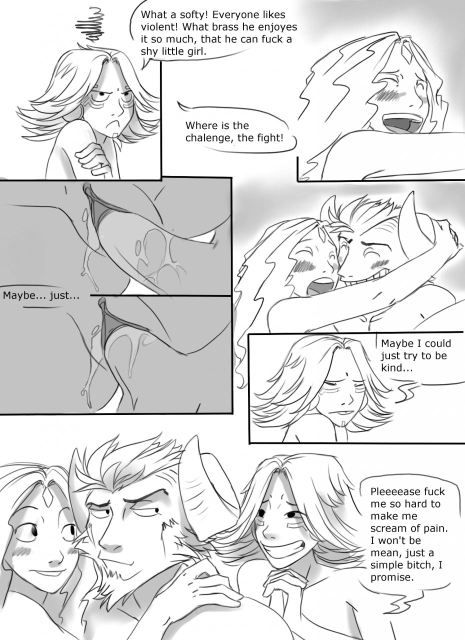 Catching a satyr (DOTA 2) [Zummeng | Viktria] 1 . Catching a satyr - Chapter 1 (DOTA 2) [Zummeng | Viktria] – page 11