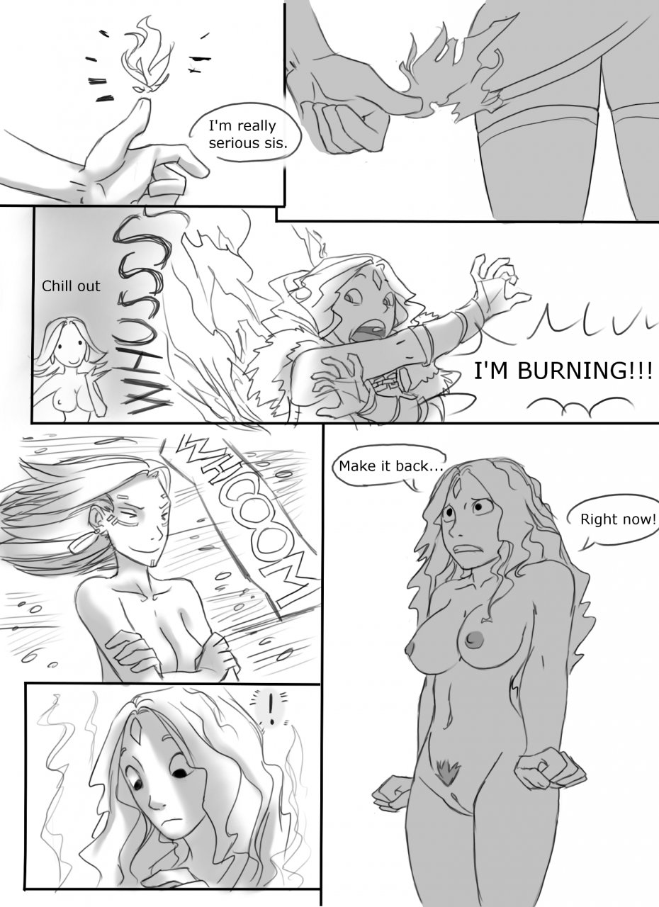 Catching a satyr (DOTA 2) [Zummeng | Viktria] 1 . Catching a satyr - Chapter 1 (DOTA 2) [Zummeng | Viktria] – page 2