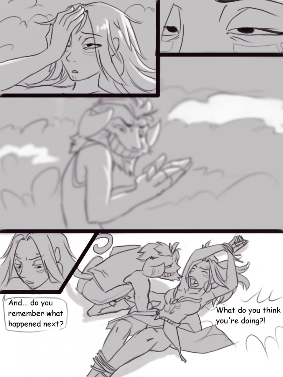 Catching a satyr (DOTA 2) [Zummeng | Viktria] 2 . Sweet Suffer - Chapter 2 (DOTA 2) [Zummeng | Viktria] – page 3