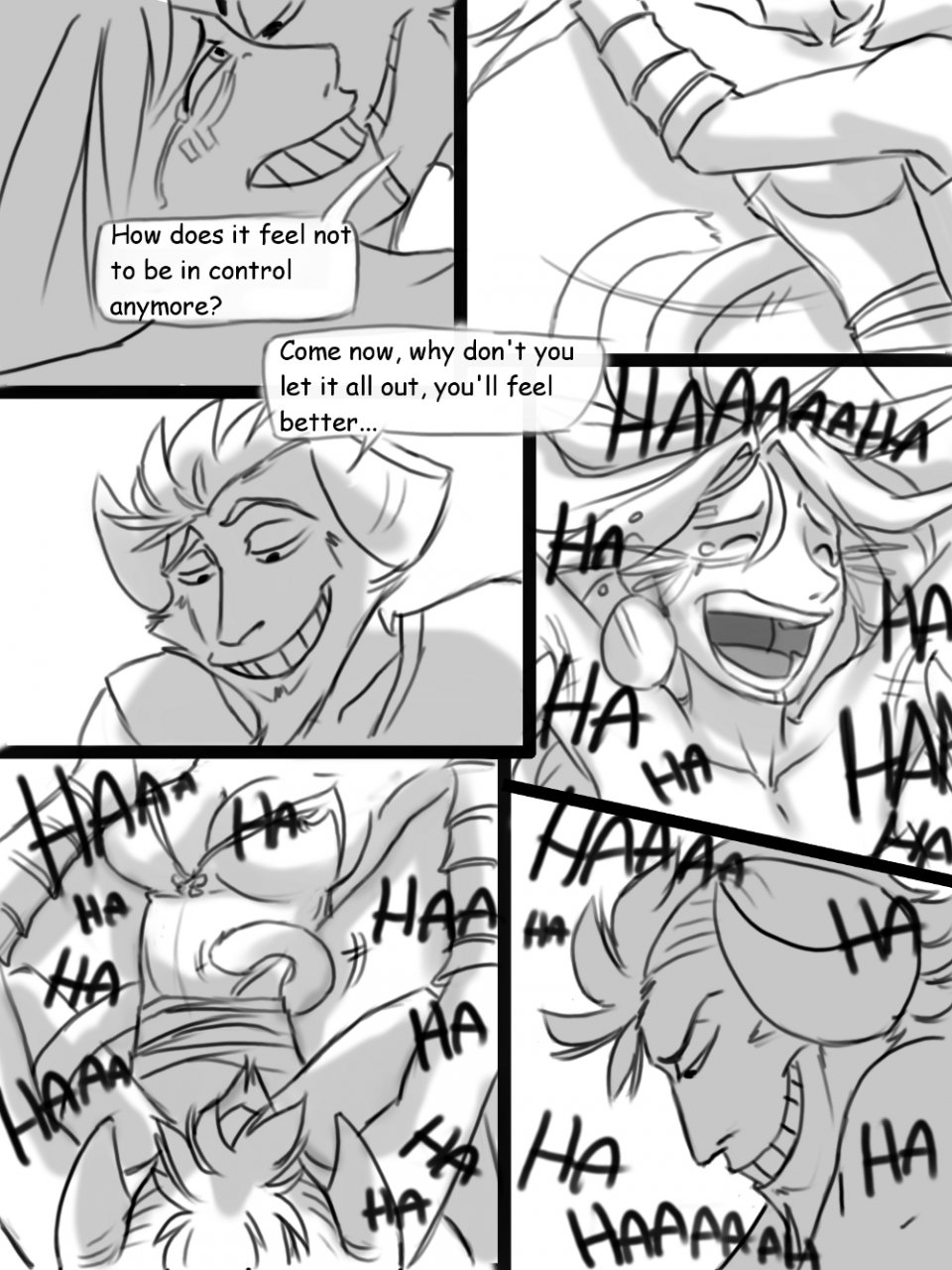 Catching a satyr (DOTA 2) [Zummeng | Viktria] 2 . Sweet Suffer - Chapter 2 (DOTA 2) [Zummeng | Viktria] – page 5