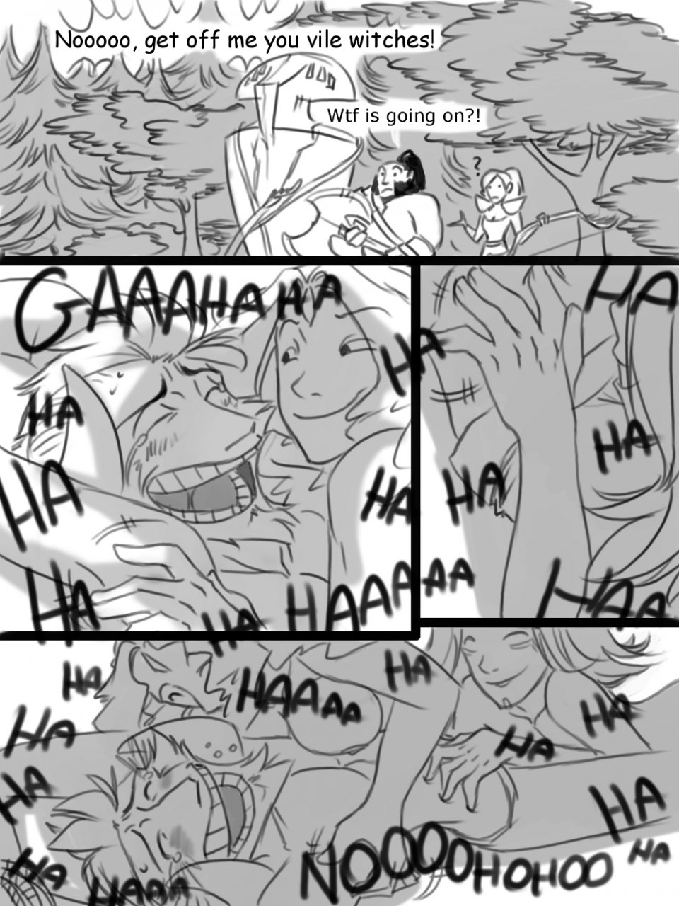 Catching a satyr (DOTA 2) [Zummeng | Viktria] 2 . Sweet Suffer - Chapter 2 (DOTA 2) [Zummeng | Viktria] – page 7