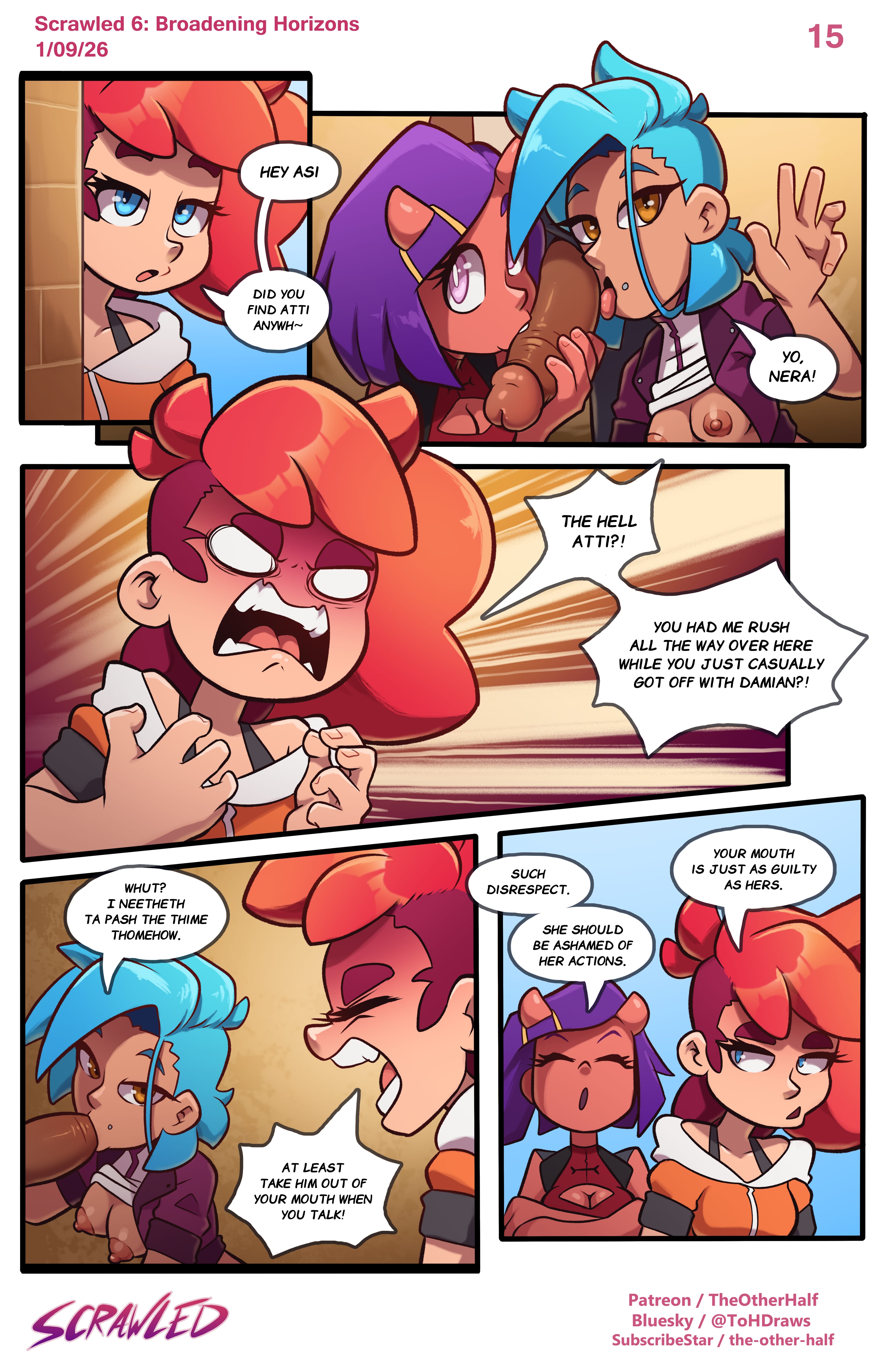 Scrawled [TheOtherHalf] 6 . Scrawled - Chapter 6 [TheOtherHalf] – page 15