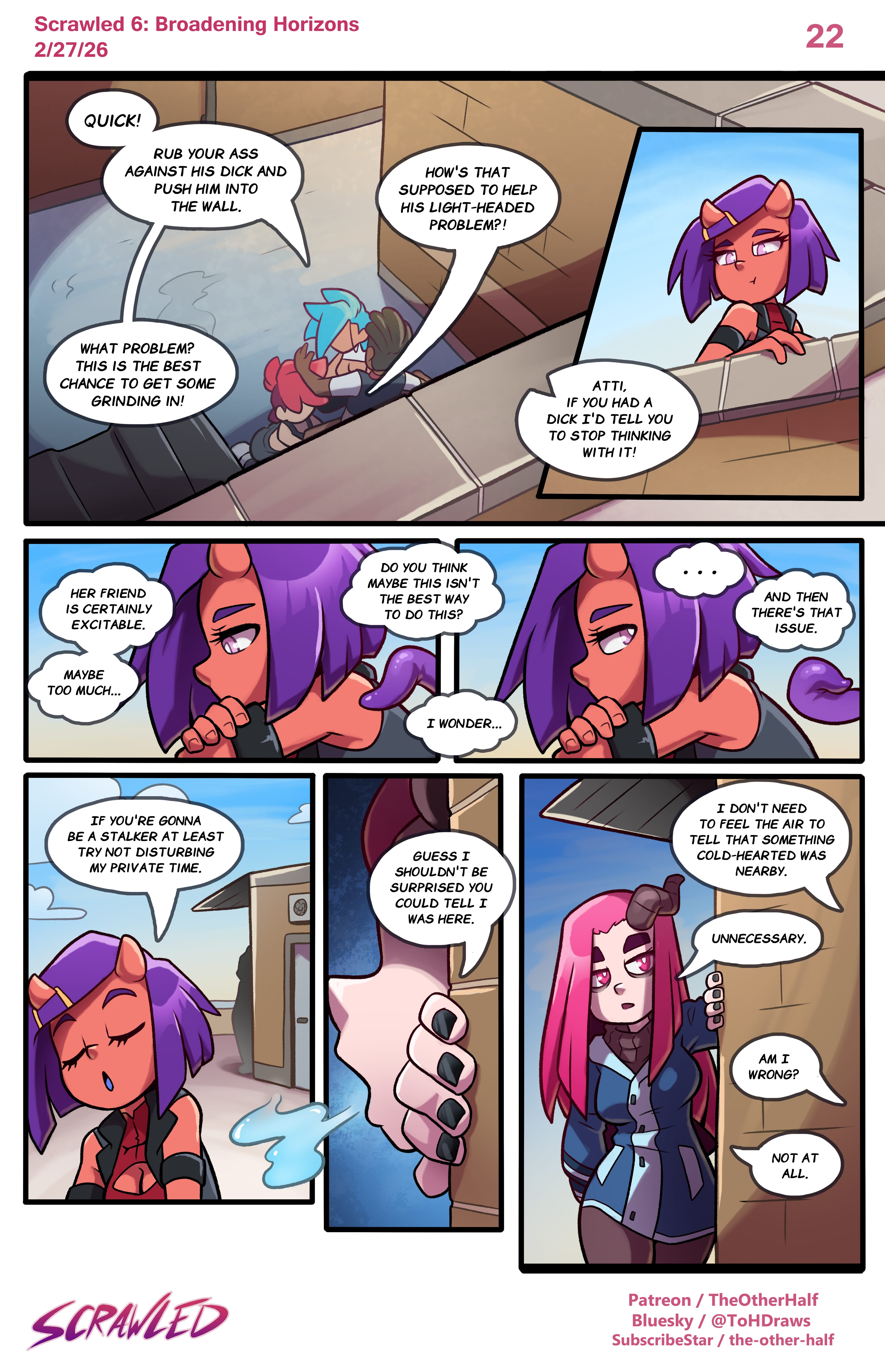 Scrawled [TheOtherHalf] 6 . Scrawled - Chapter 6 [TheOtherHalf] – page 22