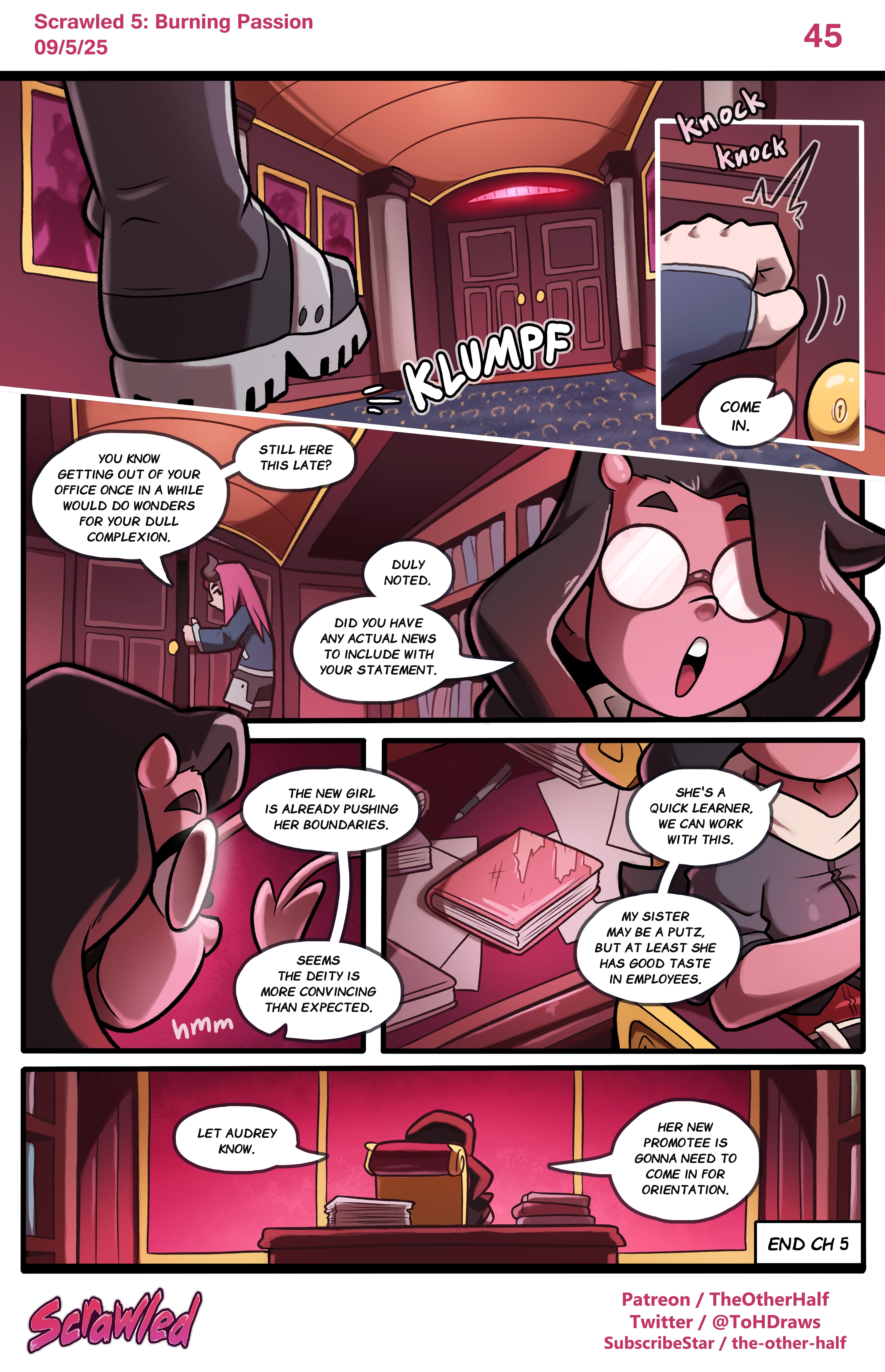 Scrawled [TheOtherHalf] 5 . Scrawled - Chapter 5 [TheOtherHalf] – page 46