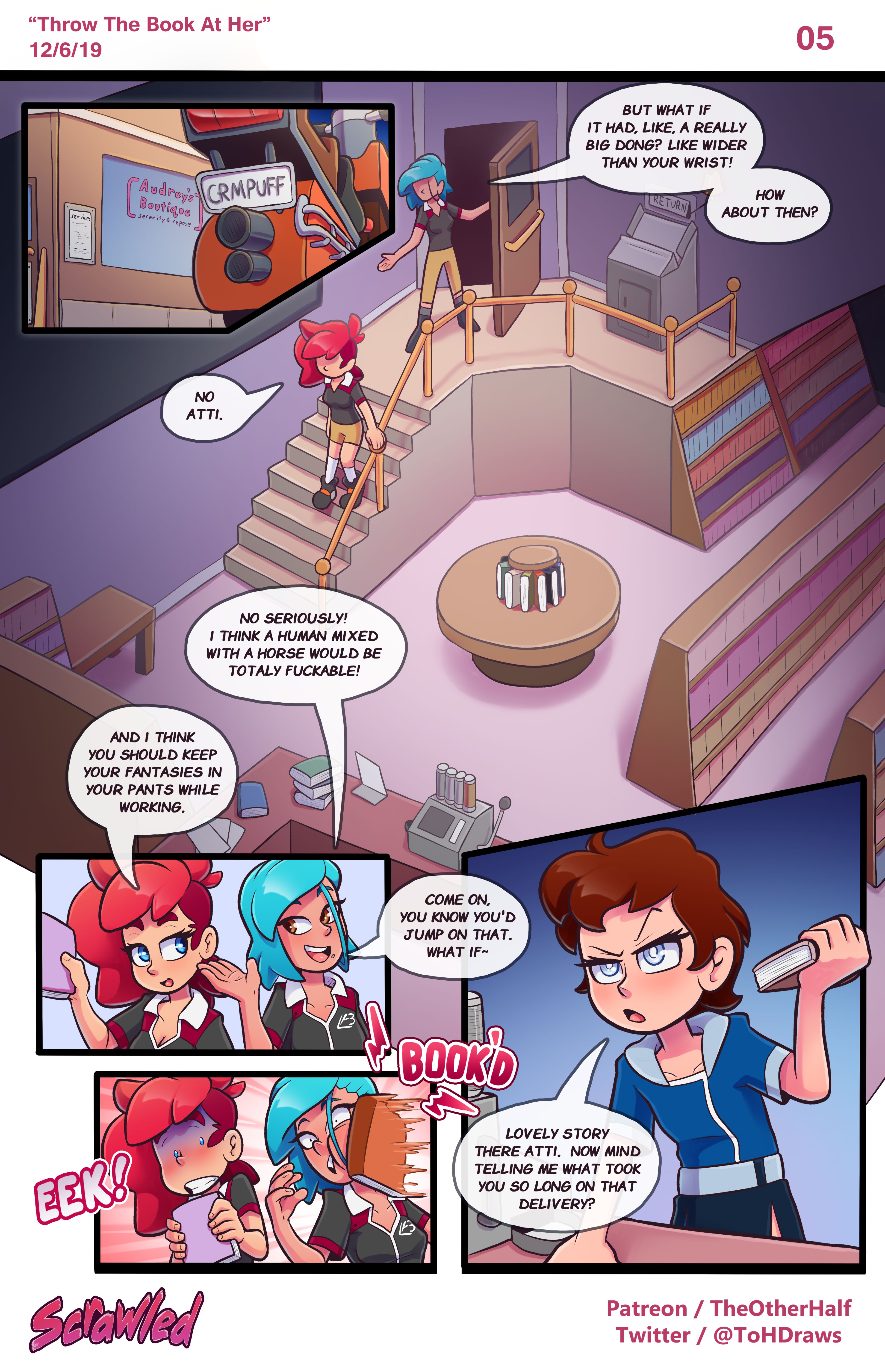 Scrawled [TheOtherHalf] 1 . Scrawled - Chapter 1 [TheOtherHalf] – page 5