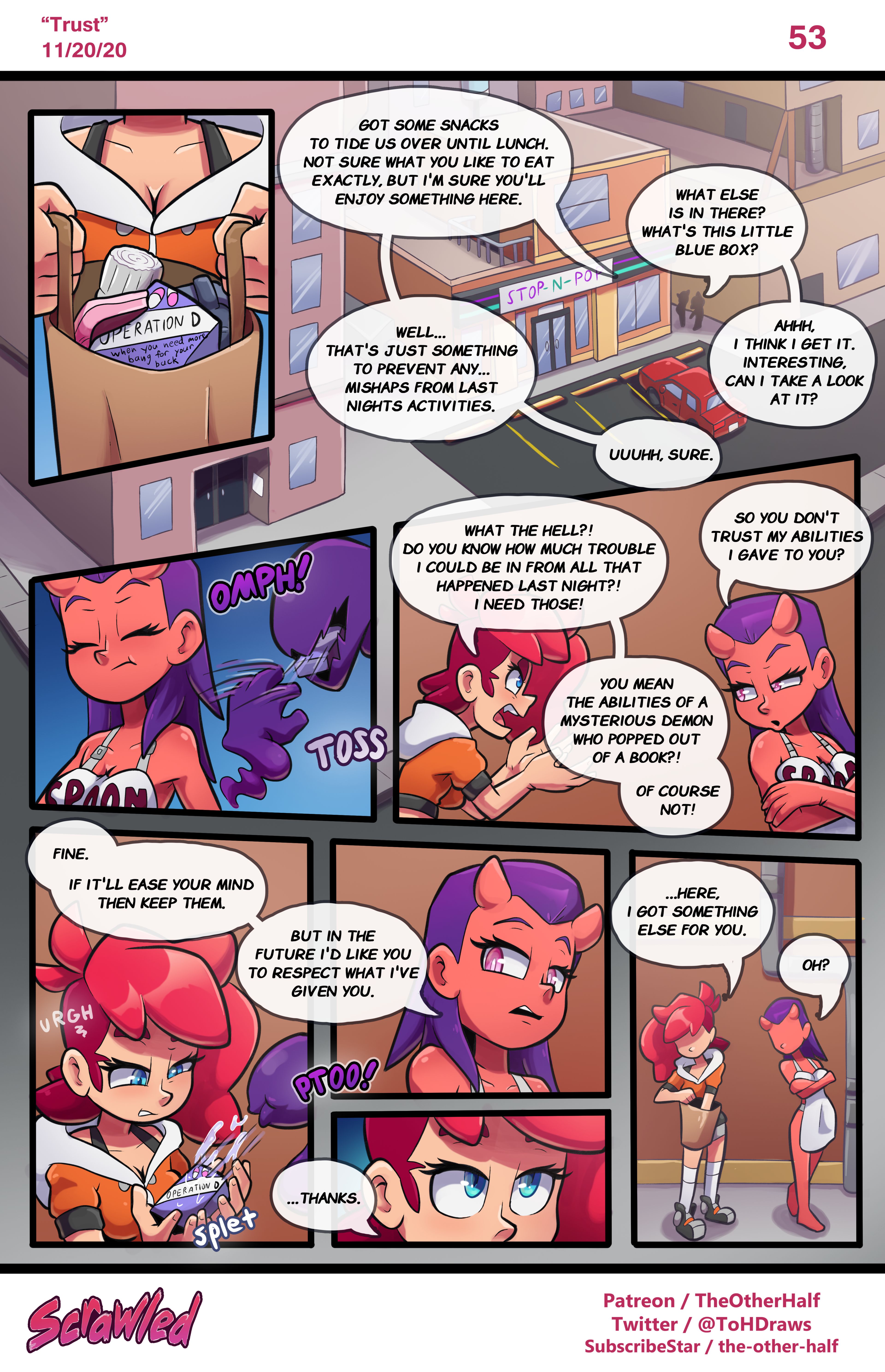 Scrawled [TheOtherHalf] 1 . Scrawled - Chapter 1 [TheOtherHalf] – page 54