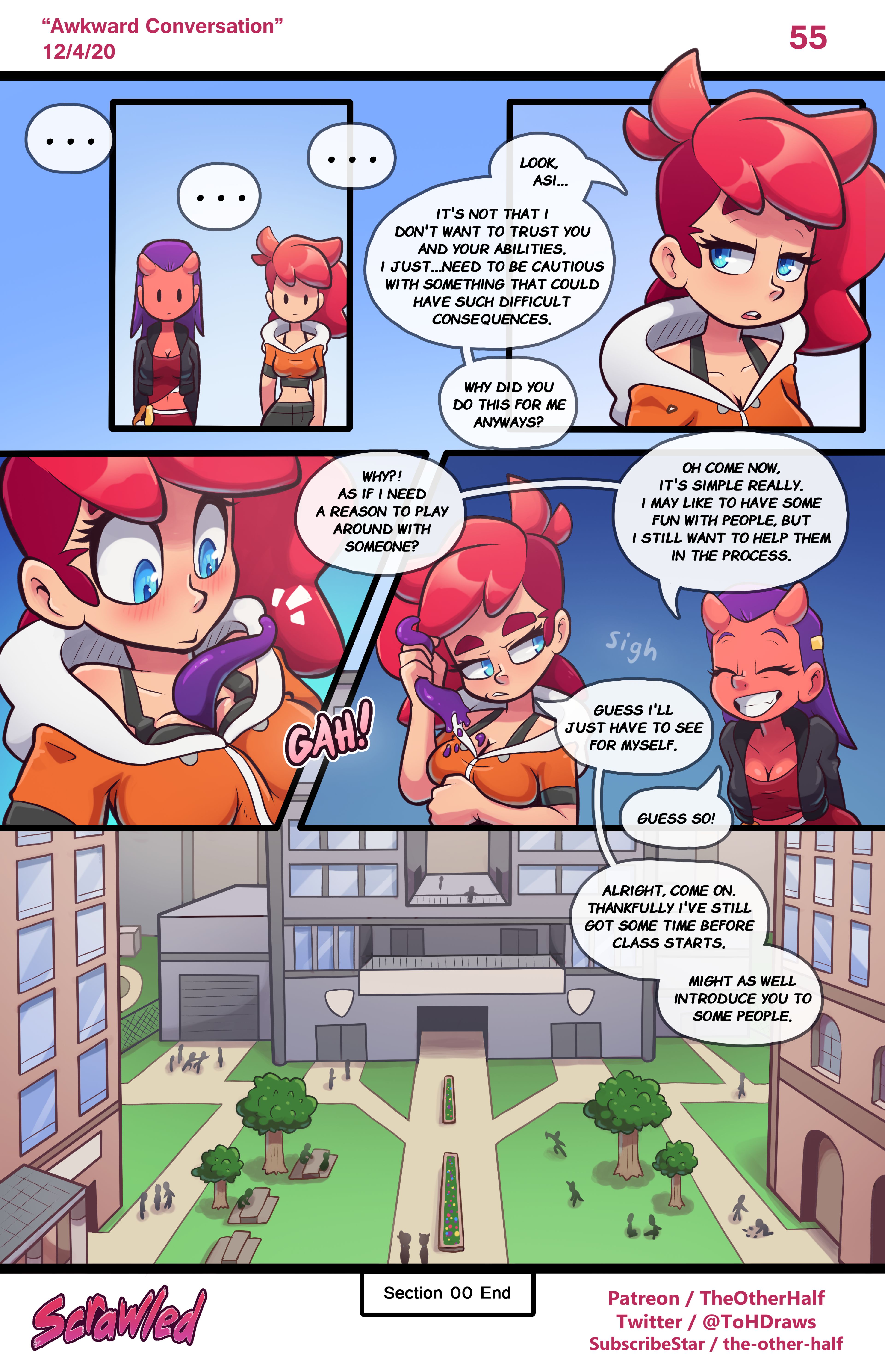 Scrawled [TheOtherHalf] 1 . Scrawled - Chapter 1 [TheOtherHalf] – page 56