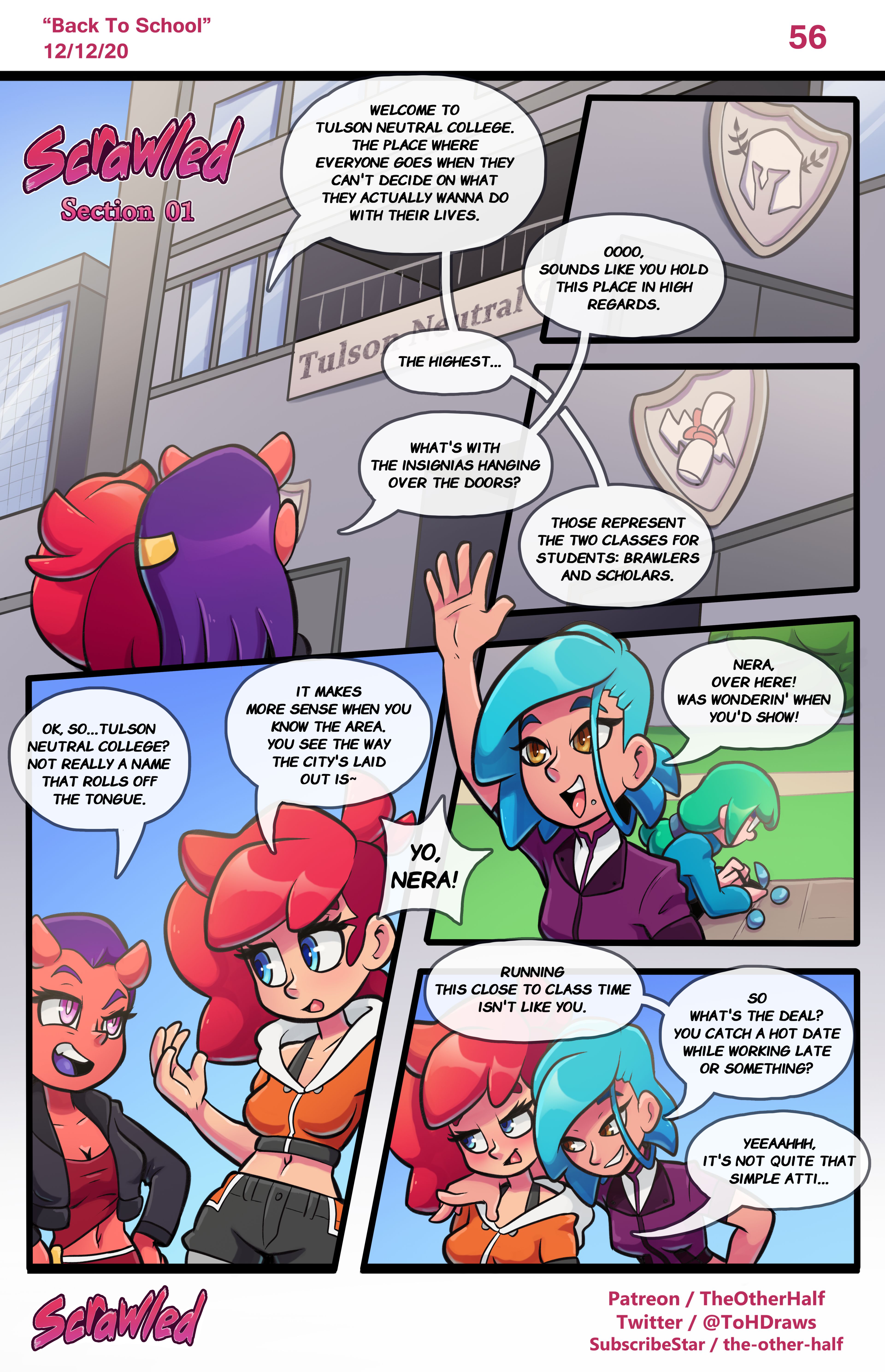 Scrawled [TheOtherHalf] 1 . Scrawled - Chapter 1 [TheOtherHalf] – page 57