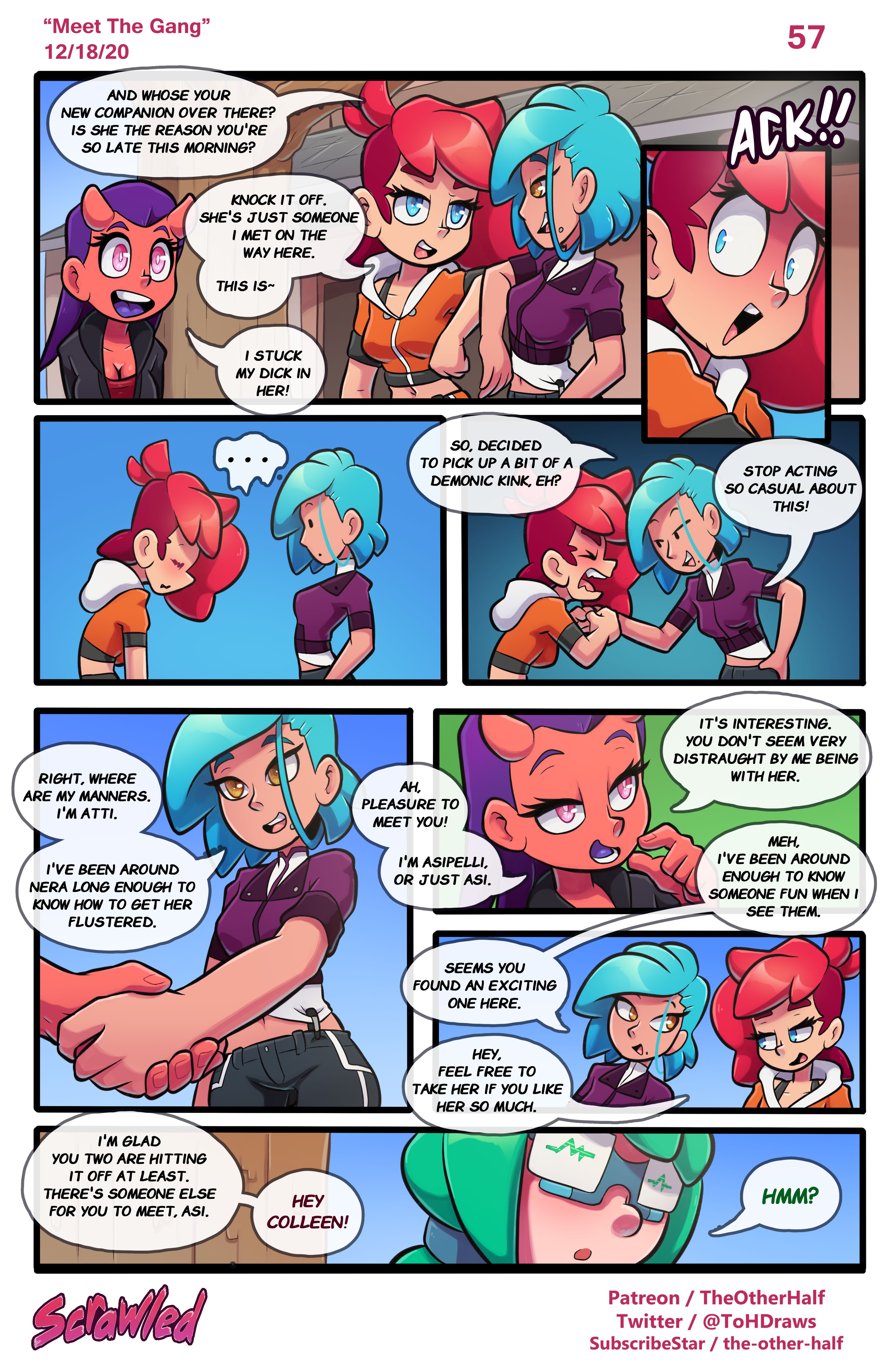Scrawled [TheOtherHalf] 1 . Scrawled - Chapter 1 [TheOtherHalf] – page 58