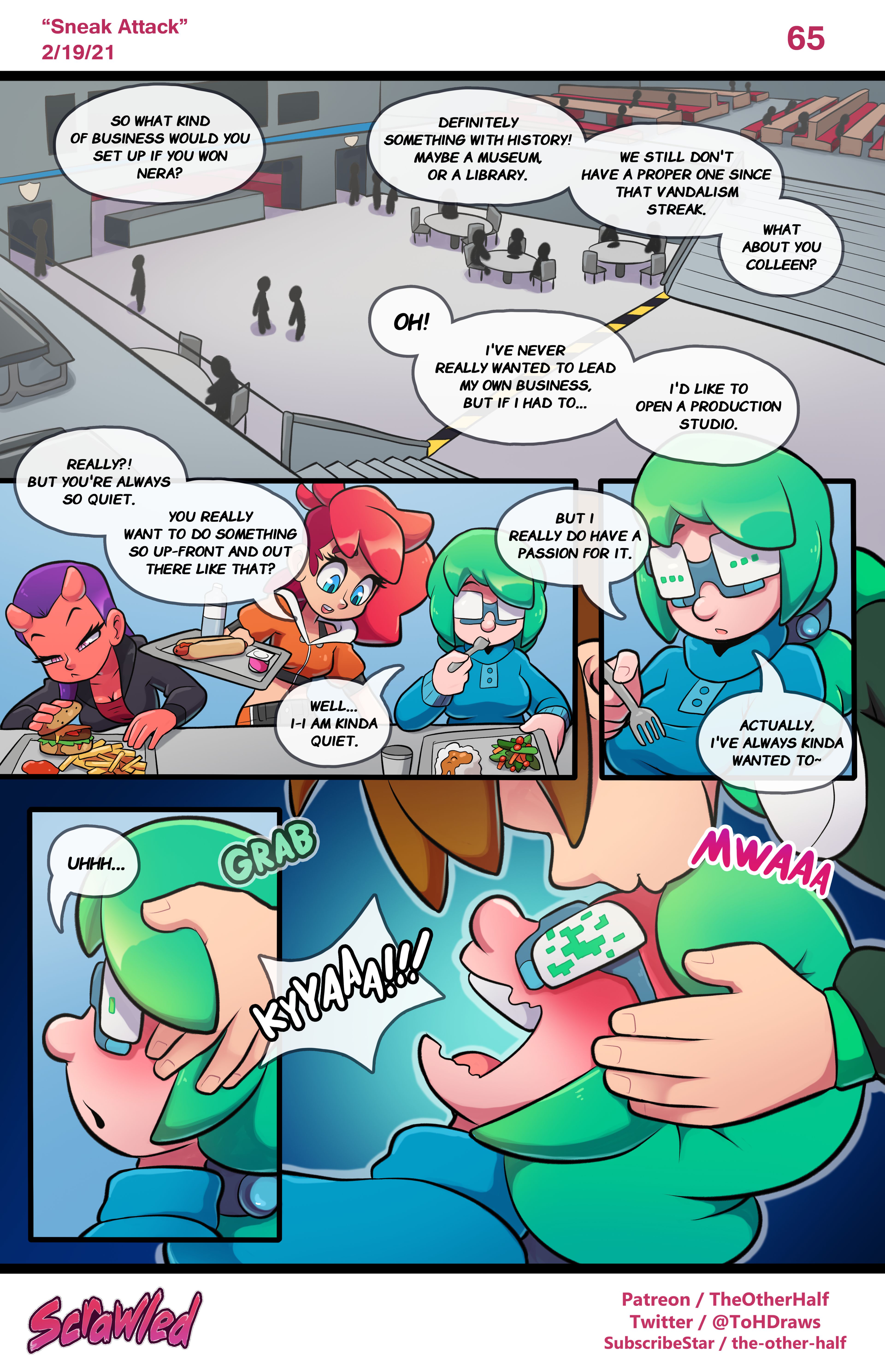 Scrawled [TheOtherHalf] 1 . Scrawled - Chapter 1 [TheOtherHalf] – page 65