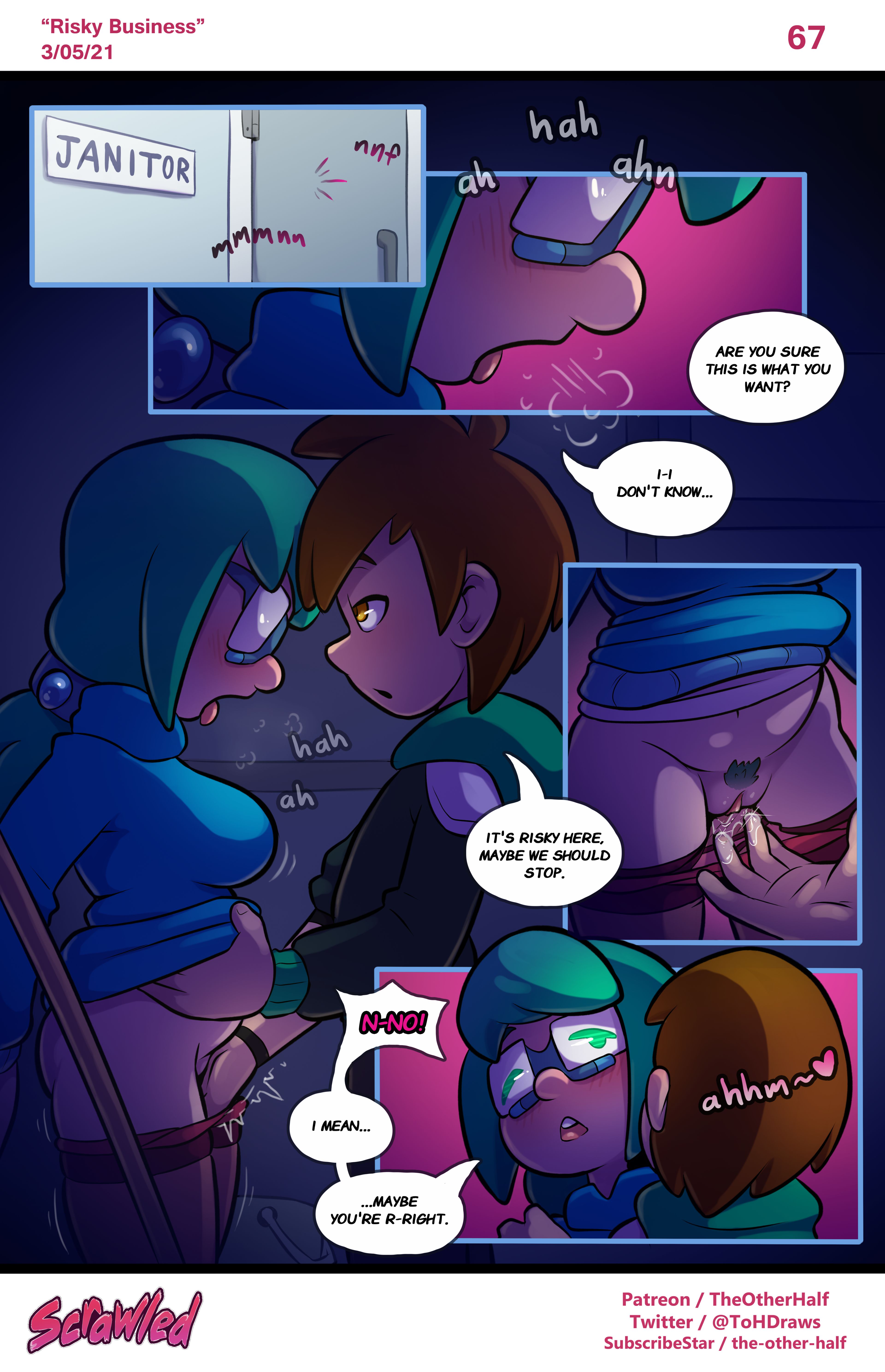 Scrawled [TheOtherHalf] 1 . Scrawled - Chapter 1 [TheOtherHalf] – page 67