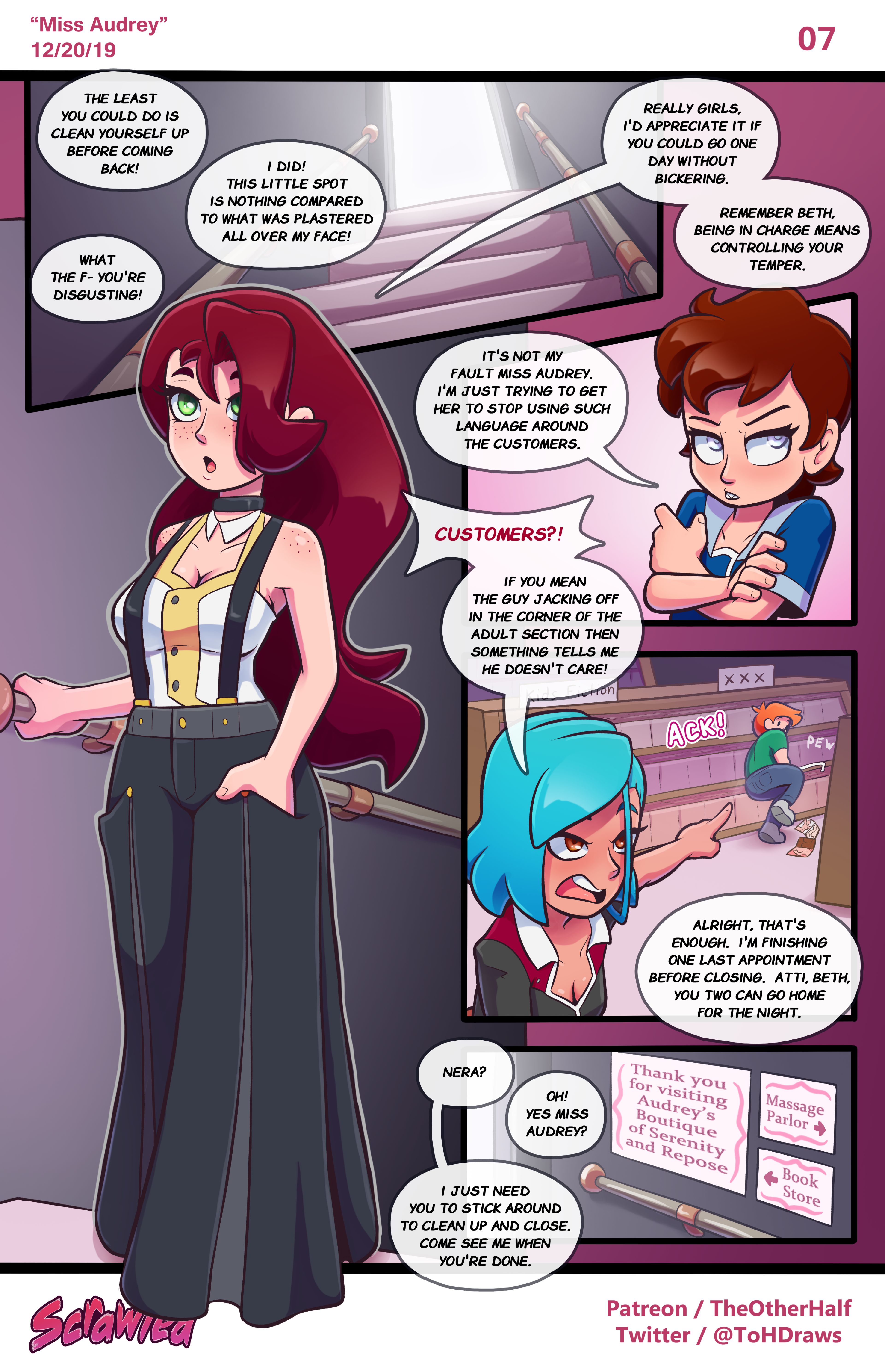 Scrawled [TheOtherHalf] 1 . Scrawled - Chapter 1 [TheOtherHalf] – page 7