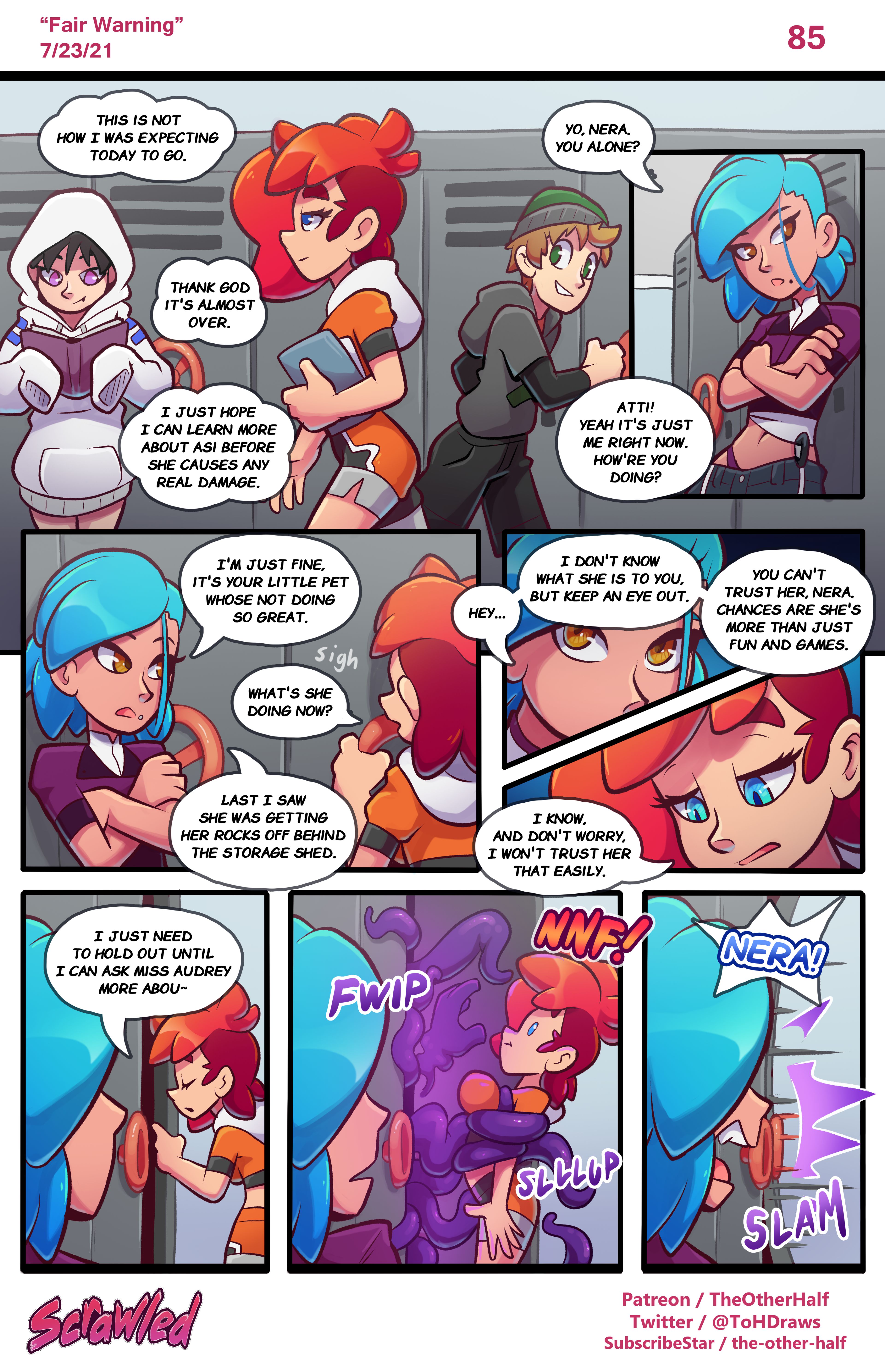 Scrawled [TheOtherHalf] 1 . Scrawled - Chapter 1 [TheOtherHalf] – page 85