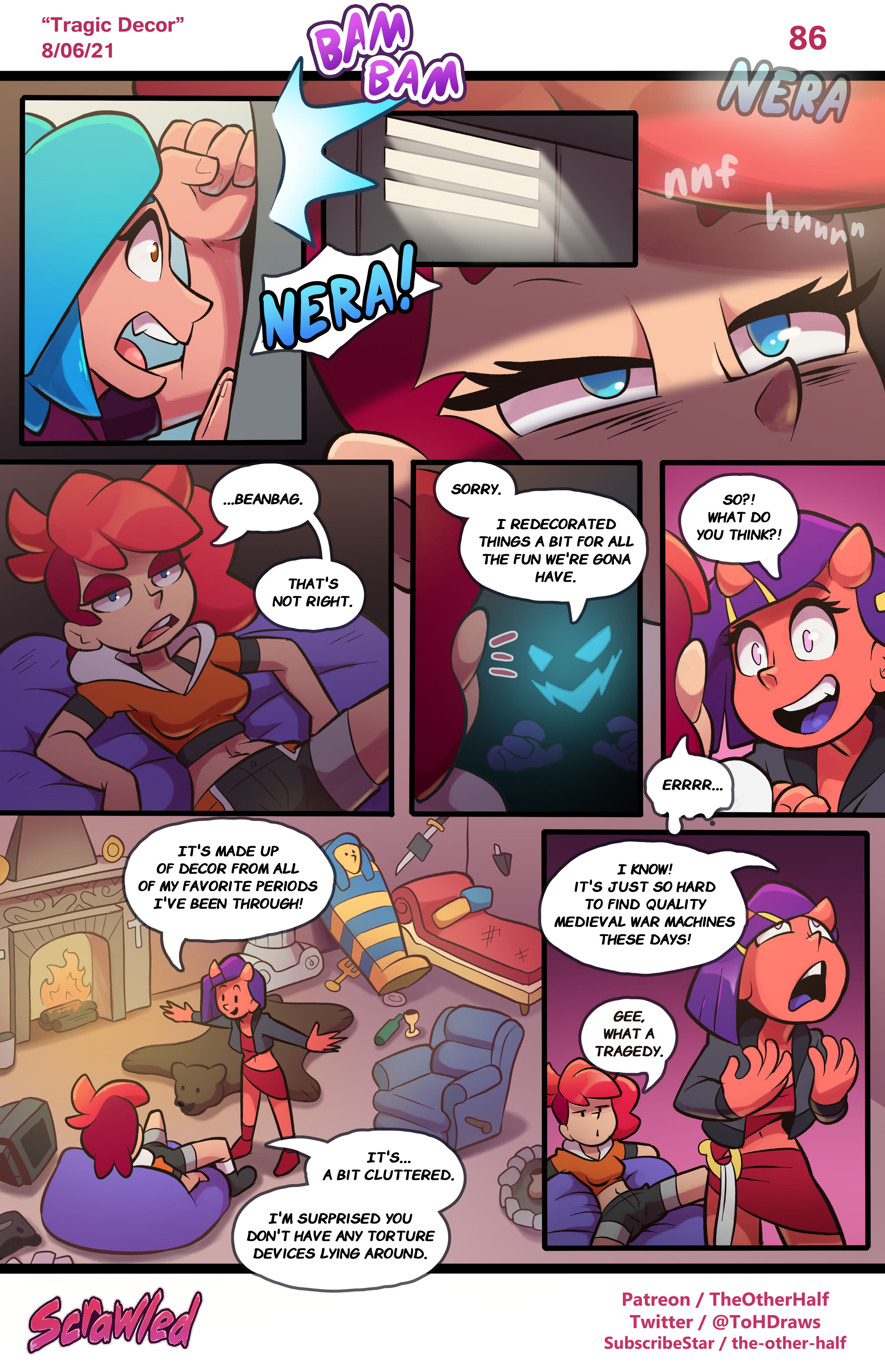 Scrawled [TheOtherHalf] 1 . Scrawled - Chapter 1 [TheOtherHalf] – page 86