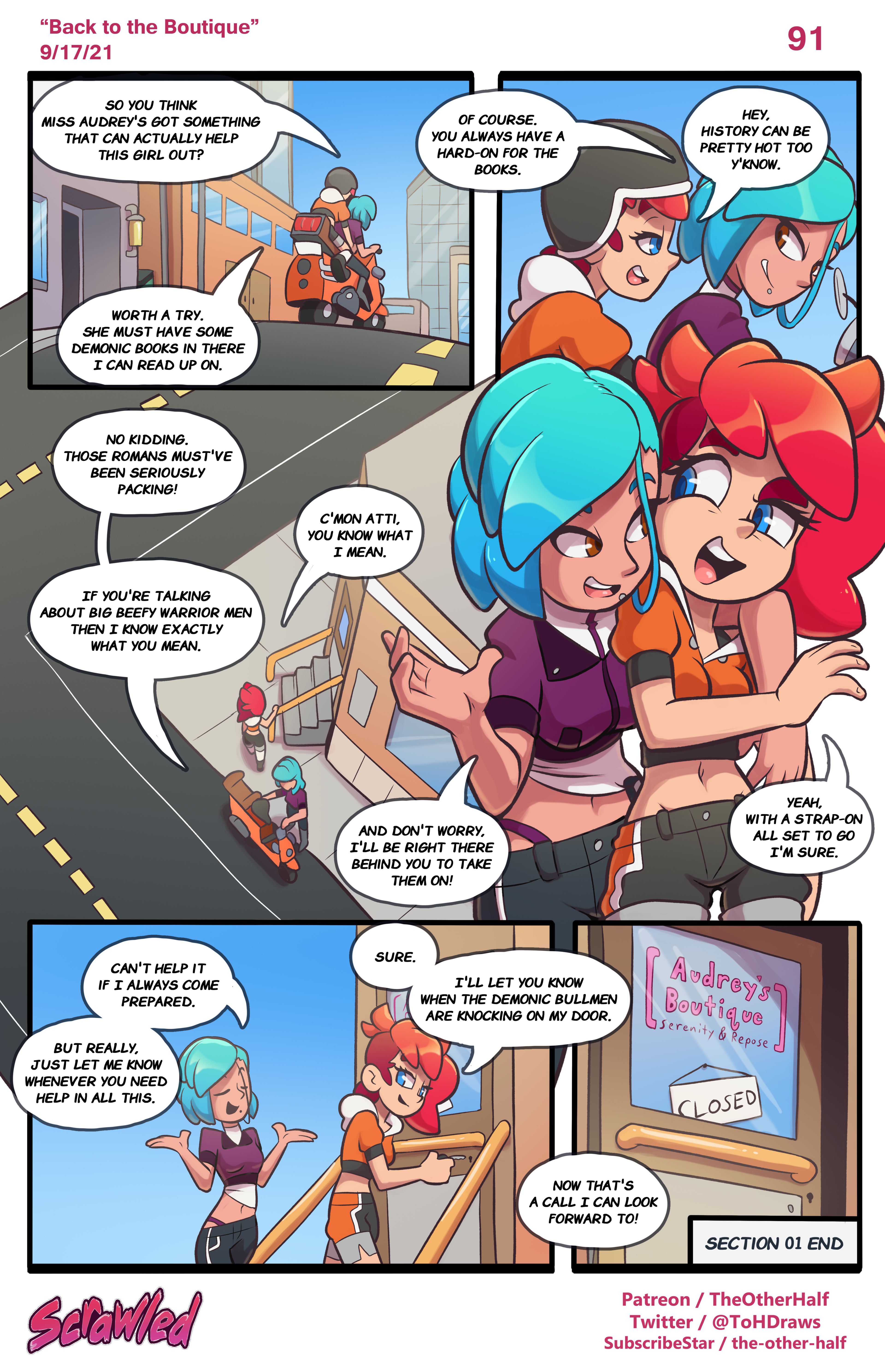 Scrawled [TheOtherHalf] 1 . Scrawled - Chapter 1 [TheOtherHalf] – page 91