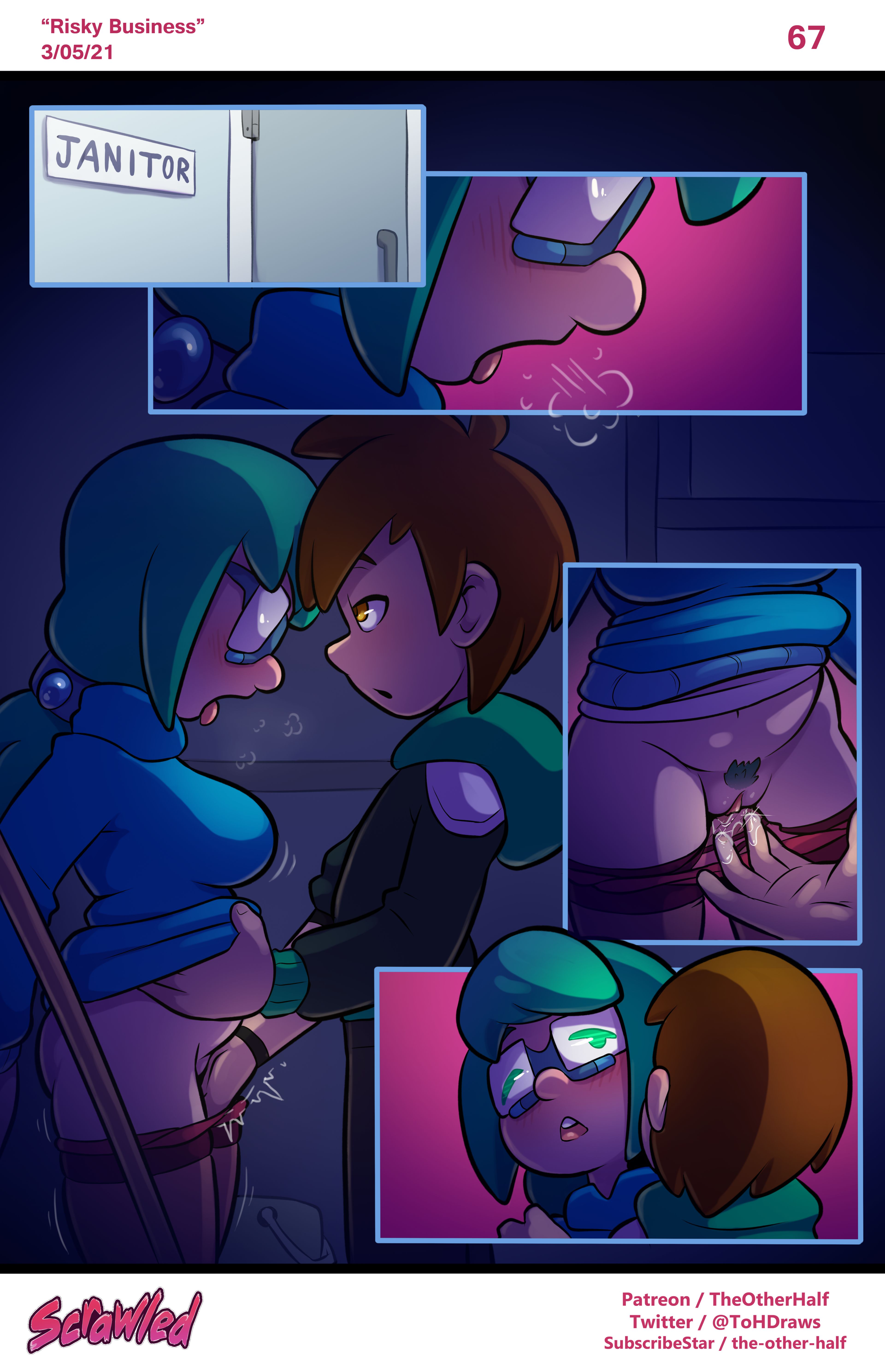 Scrawled [TheOtherHalf] 1.5 . Scrawled - Textless - Chapter 1 [TheOtherHalf] – page 69