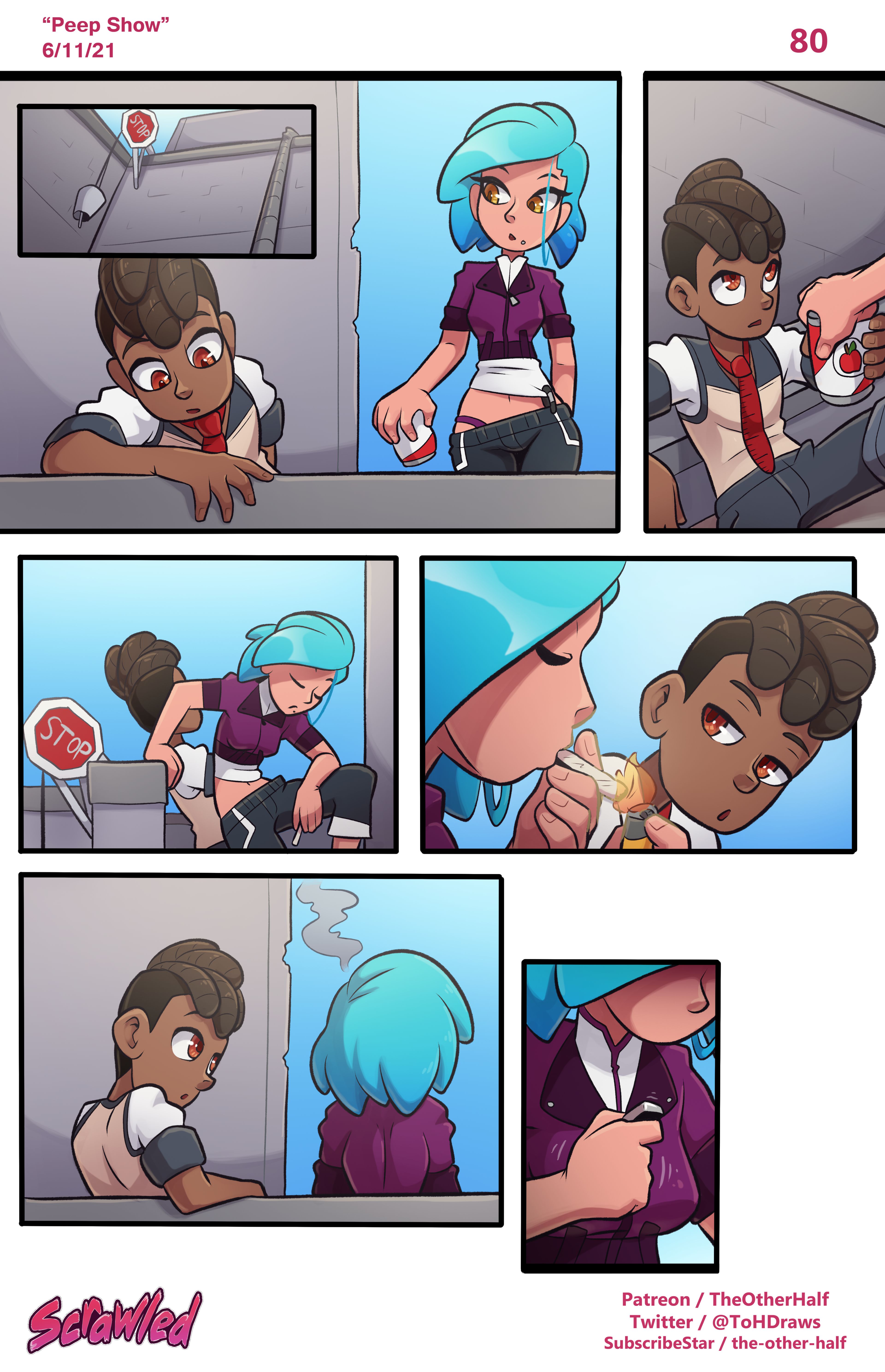 Scrawled [TheOtherHalf] 1.5 . Scrawled - Textless - Chapter 1 [TheOtherHalf] – page 82