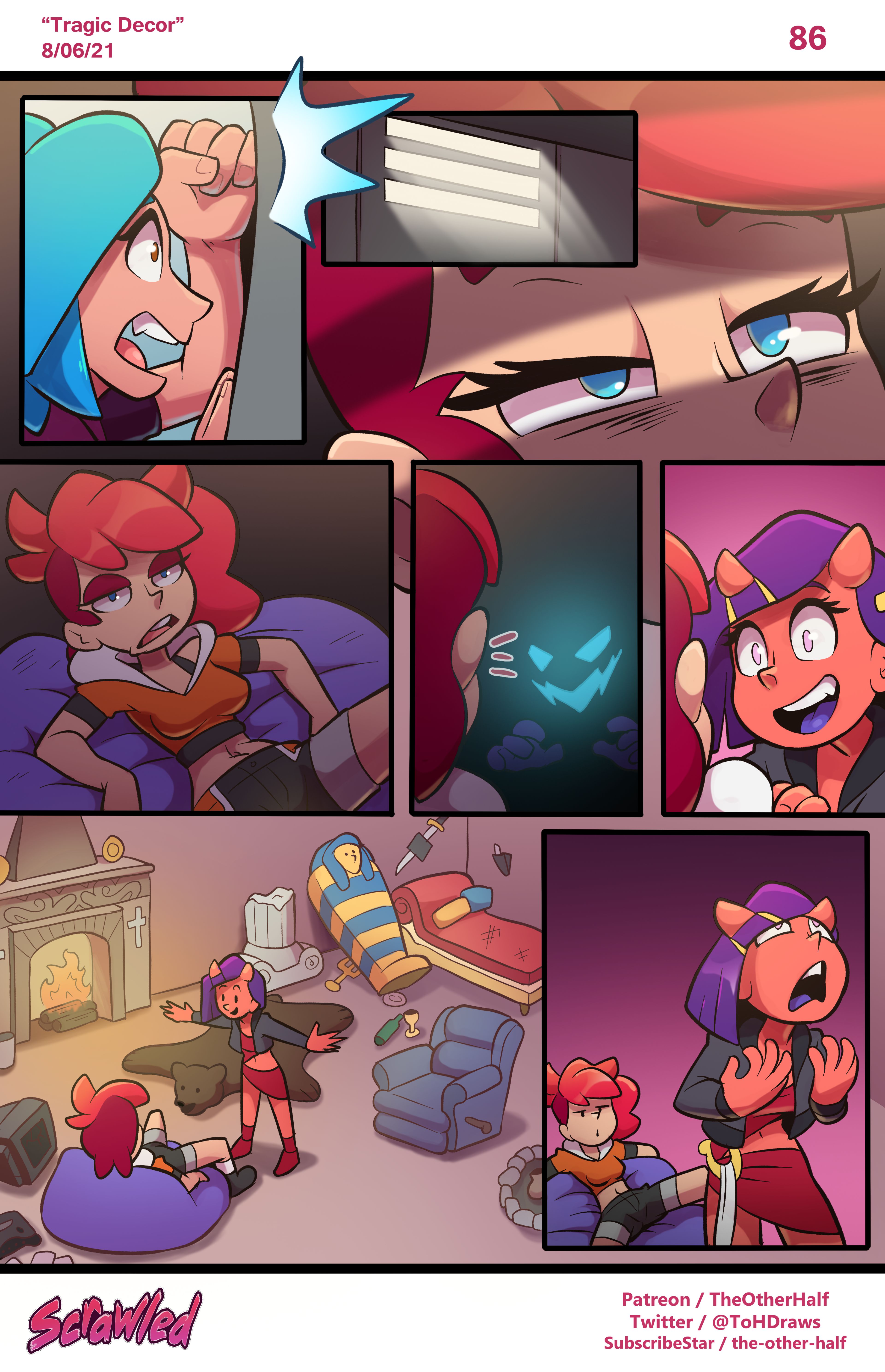 Scrawled [TheOtherHalf] 1.5 . Scrawled - Textless - Chapter 1 [TheOtherHalf] – page 88