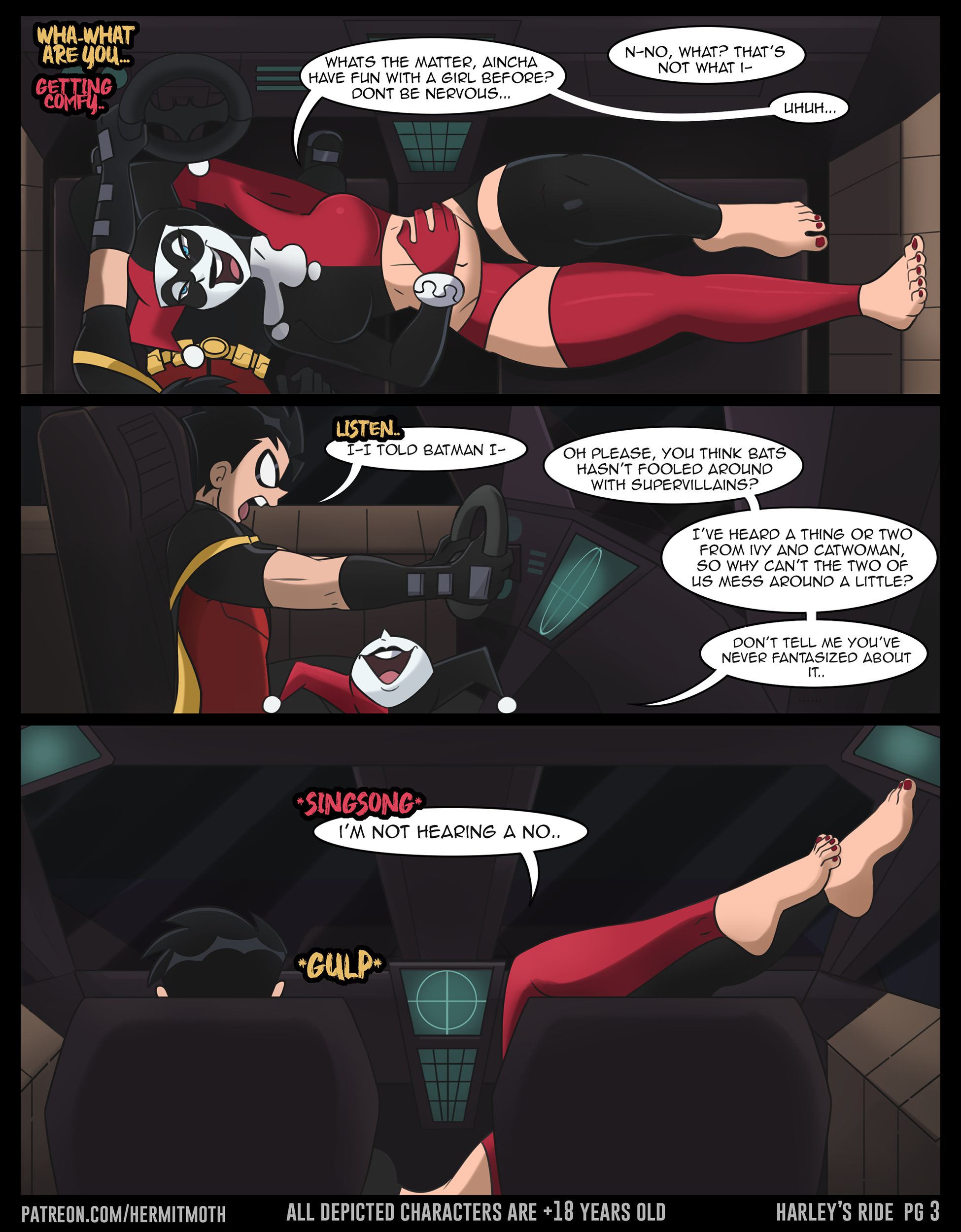 Harley’s Ride (Batman) [Hermit Moth] 1 . Harley's Ride - Chapter 1 (Batman) [Hermit Moth] – page 3