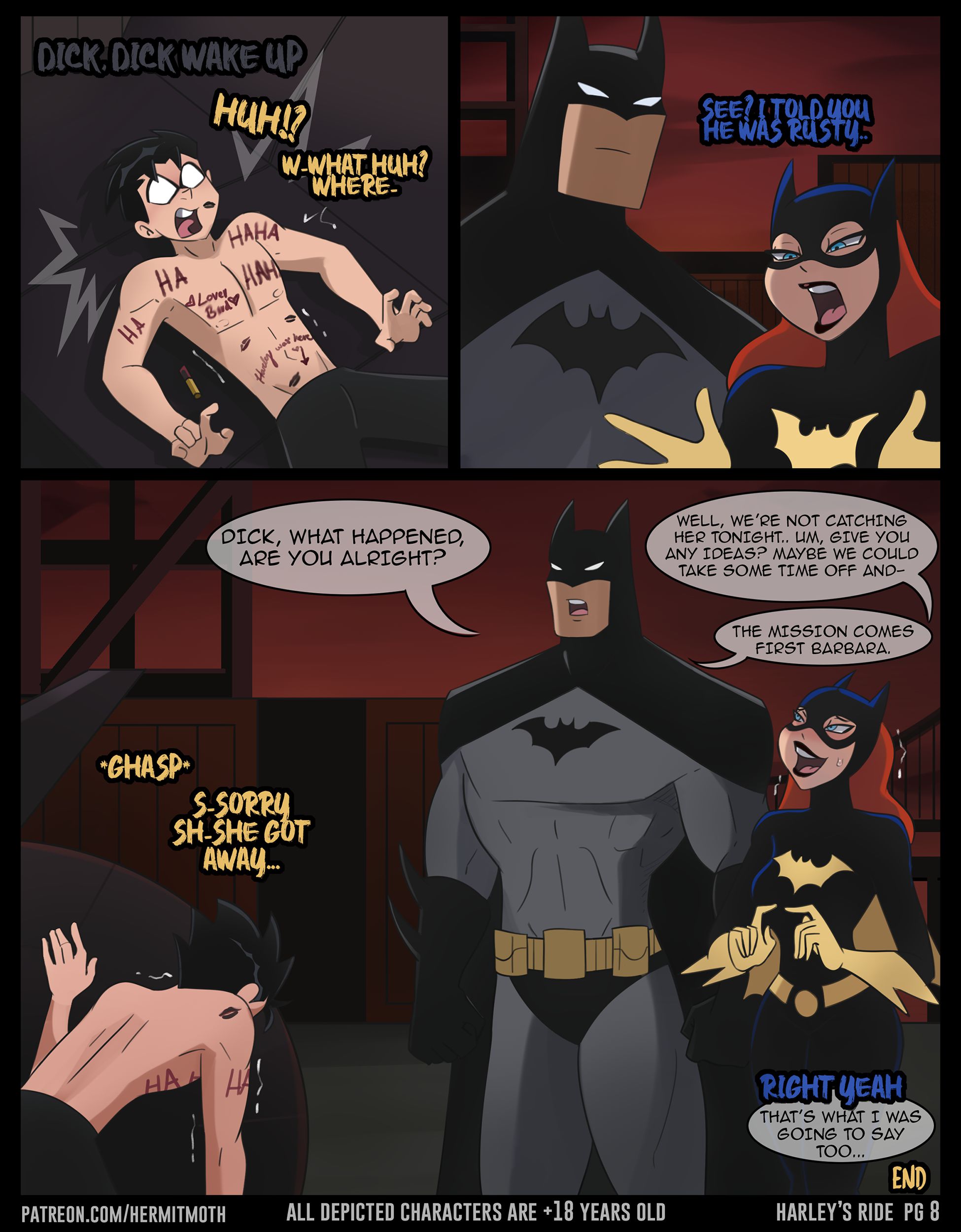 Harley’s Ride (Batman) [Hermit Moth] 1 . Harley's Ride - Chapter 1 (Batman) [Hermit Moth] – page 8