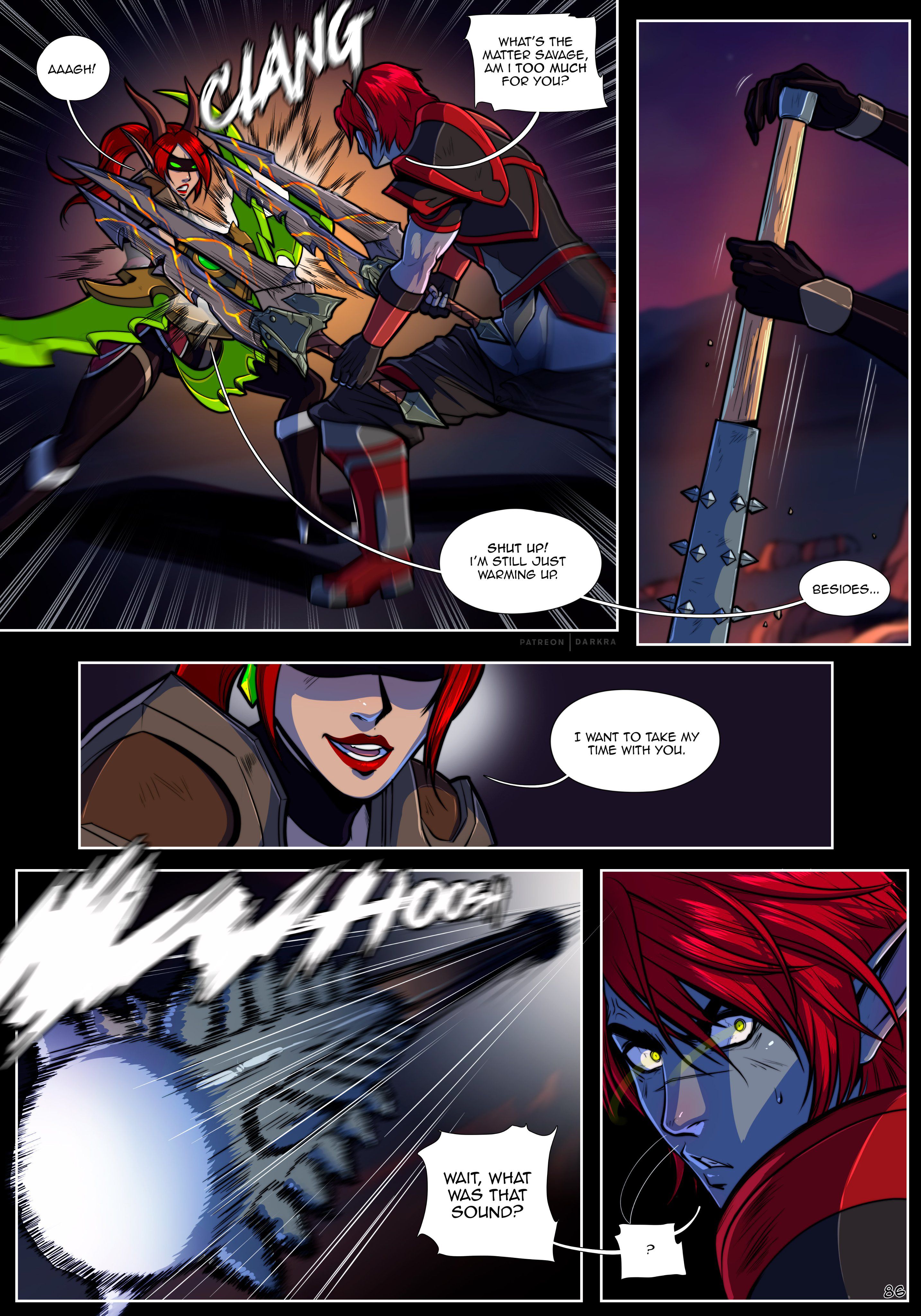 Mark of the Wild (World Of Warcraft) [Darkra] 3 . Mark of the Wild - Chapter 3 (World Of Warcraft) [Darkra] – page 9