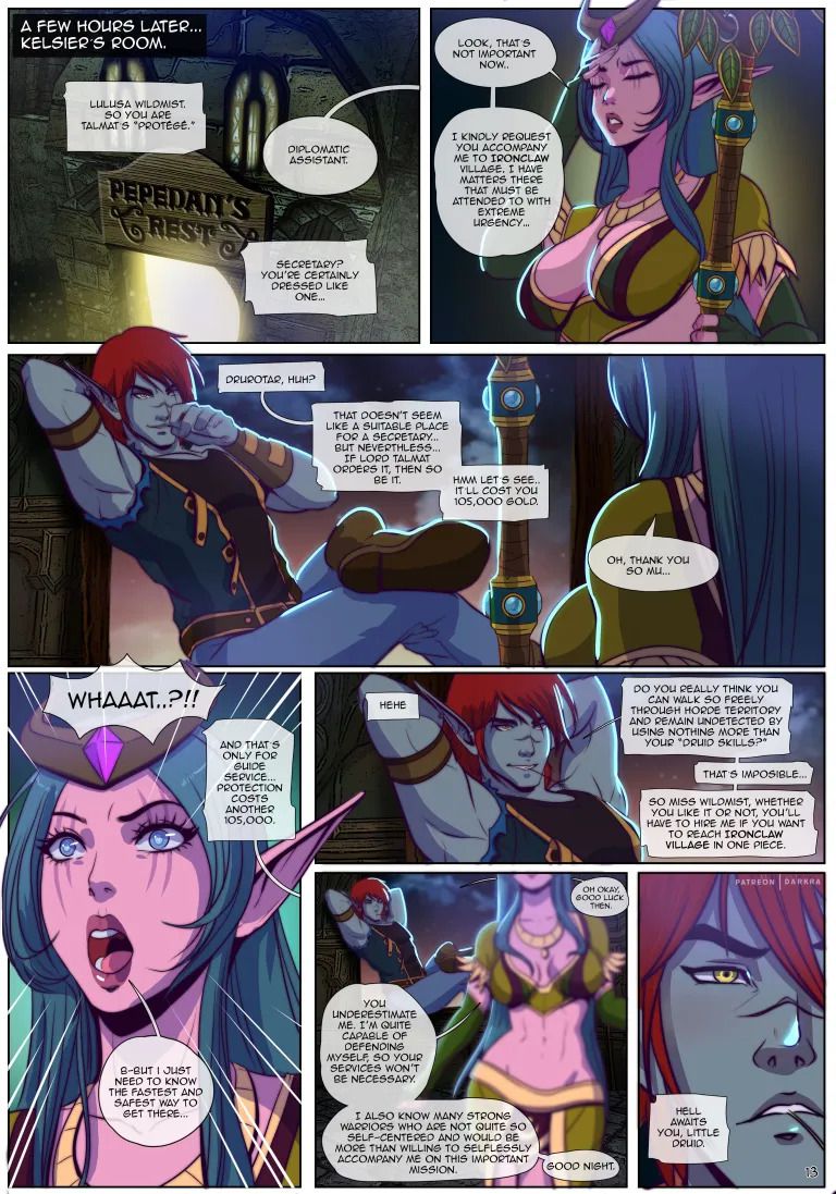 Mark of the Wild (World Of Warcraft) [Darkra] 1 . Mark of the Wild - Chapter 1 (World Of Warcraft) [Darkra] – page 16