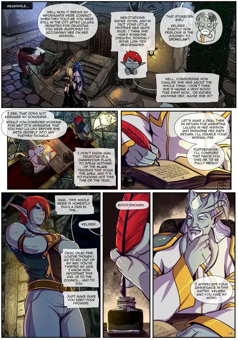 Mark of the Wild (World Of Warcraft) [Darkra] 1 . Mark of the Wild - Chapter 1 (World Of Warcraft) [Darkra] – page 22