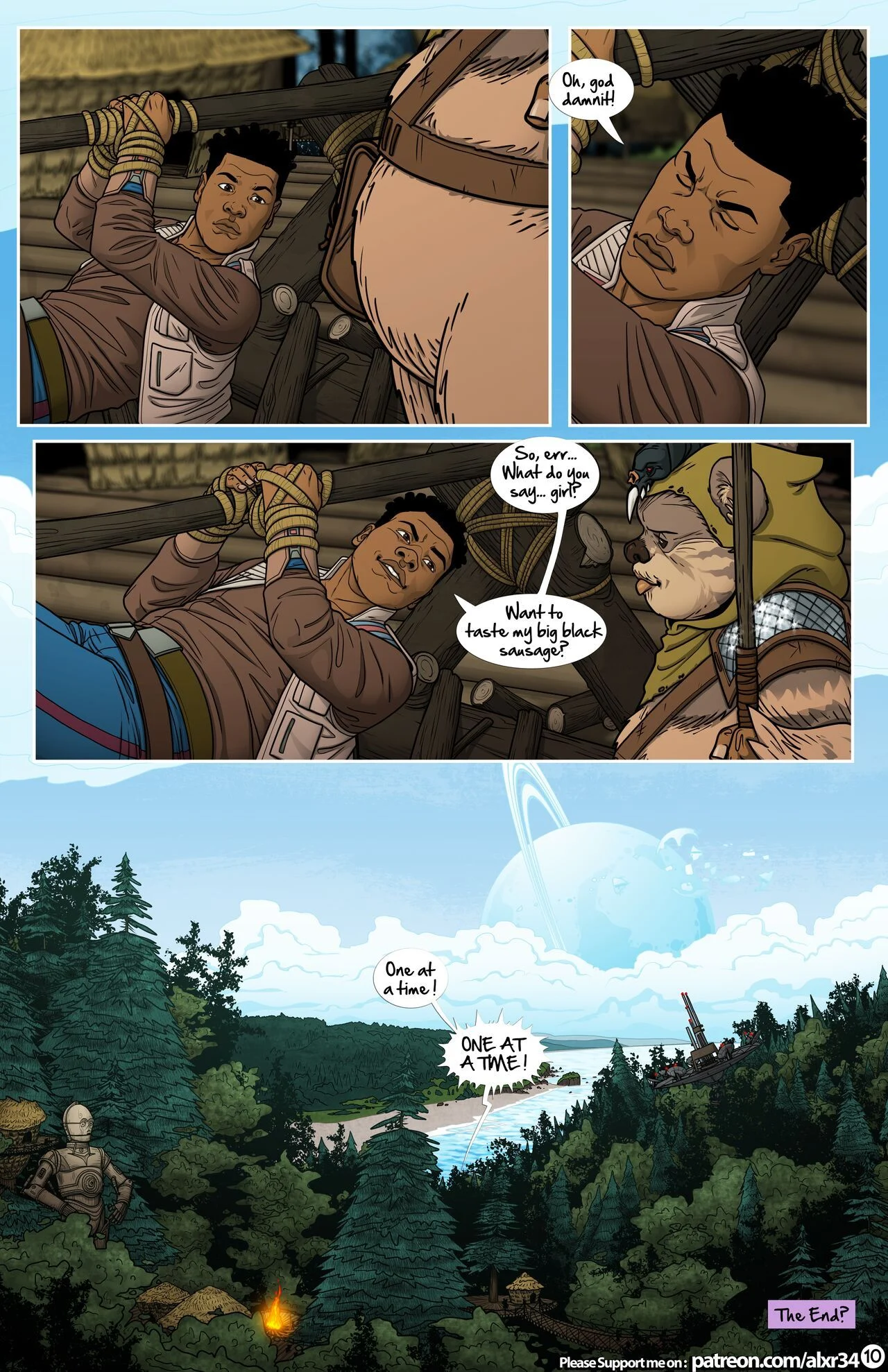 A Complete Guide To Wookie Sex (Star Wars) [Alxr34] 5 . A Complete Guide To Wookie Sex  - Chapter 5 (Star Wars) [Alxr34] – page 10
