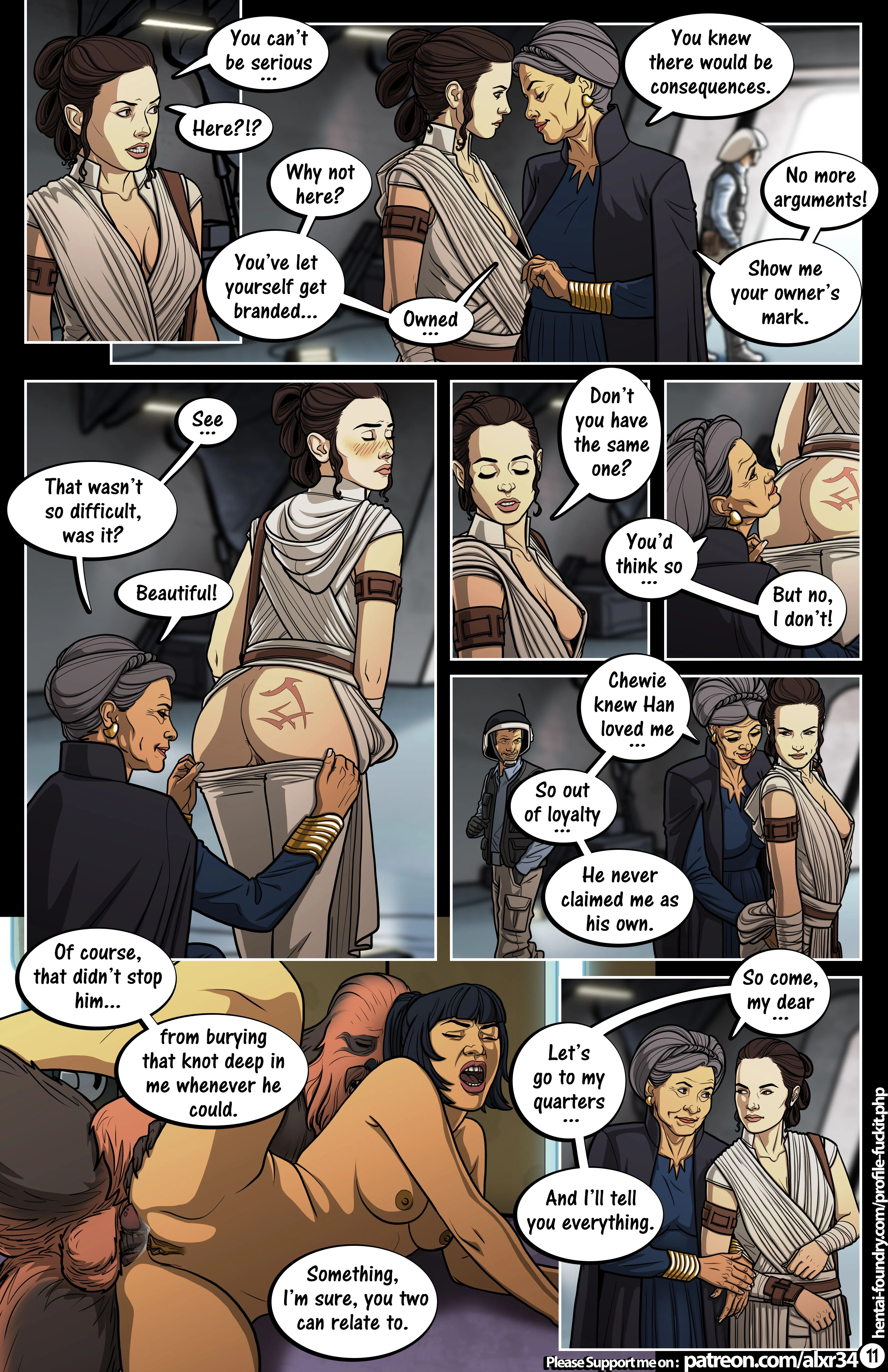 A Complete Guide To Wookie Sex (Star Wars) [Alxr34] 3 . A Complete Guide To Wookie Sex - Chapter 3 (Star Wars) [Alxr34] – page 12