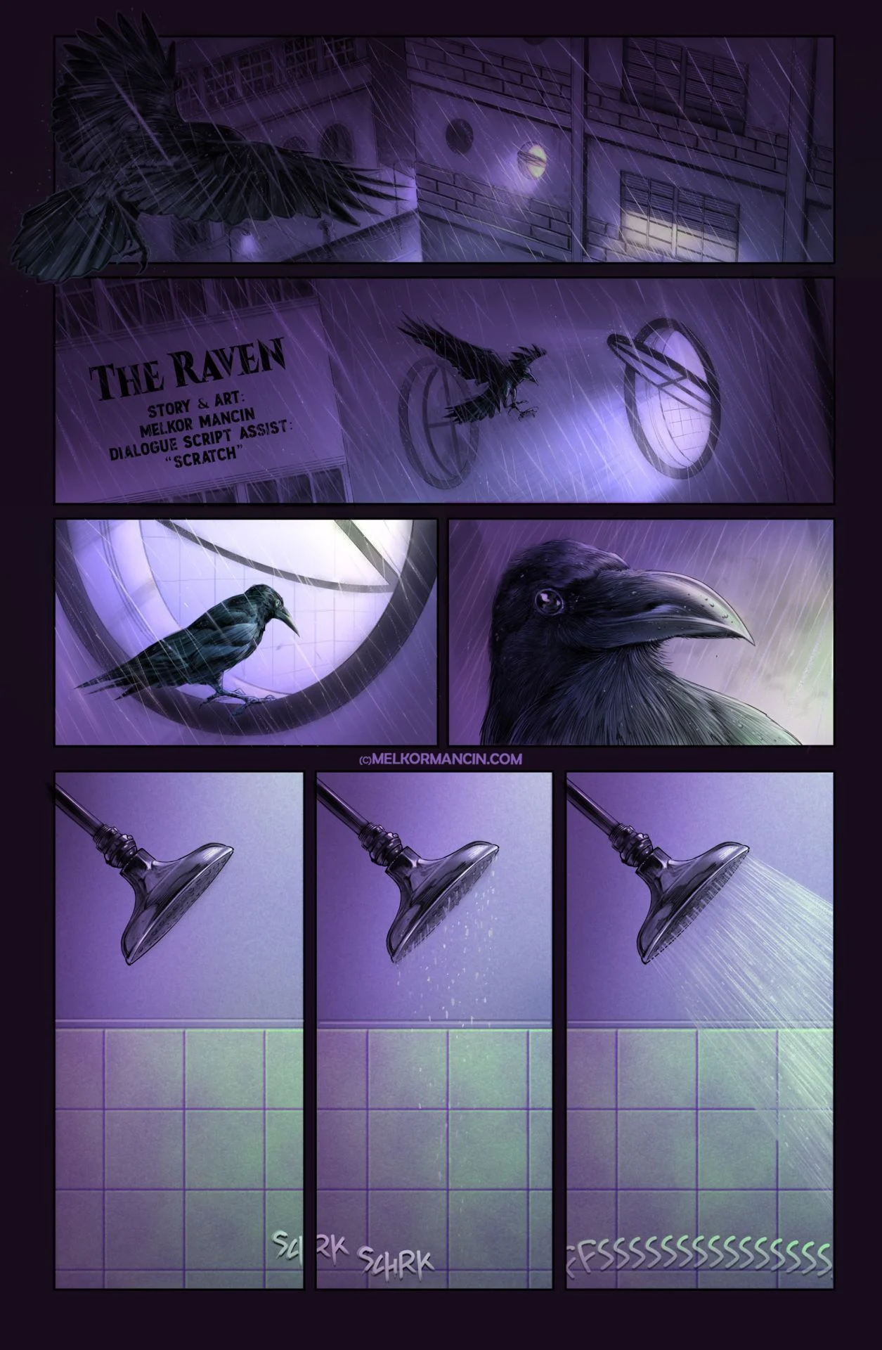 The Raven [Romulo Melkor Mancin] 1 . The Raven - Chapter 1 [Romulo Melkor Mancin] – page 1