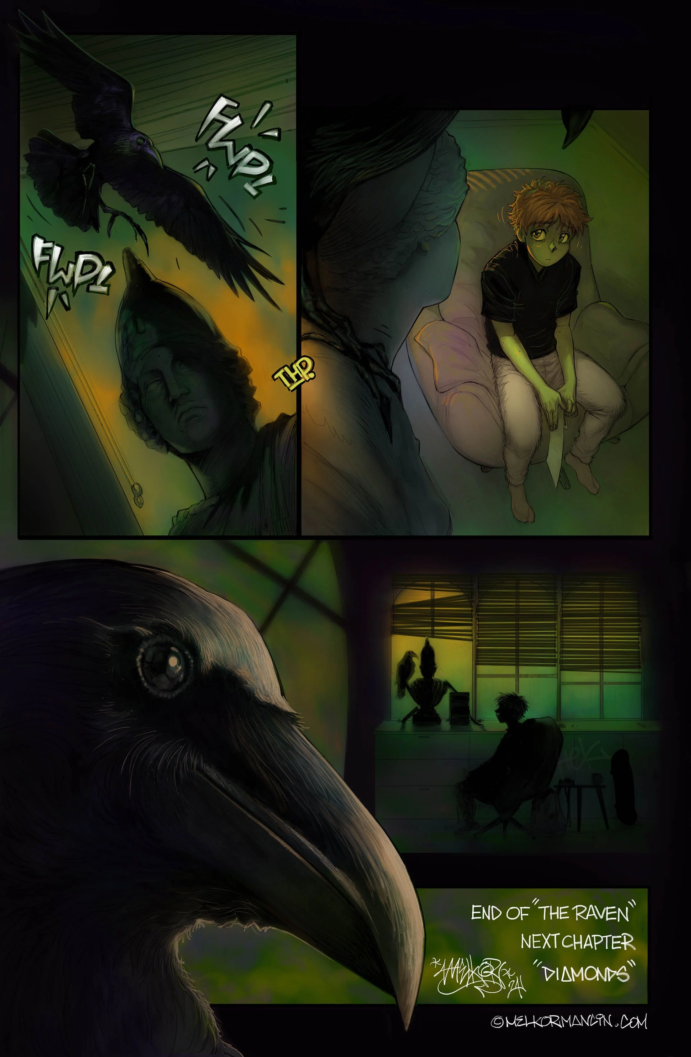 The Raven [Romulo Melkor Mancin] 1 . The Raven - Chapter 1 [Romulo Melkor Mancin] – page 29