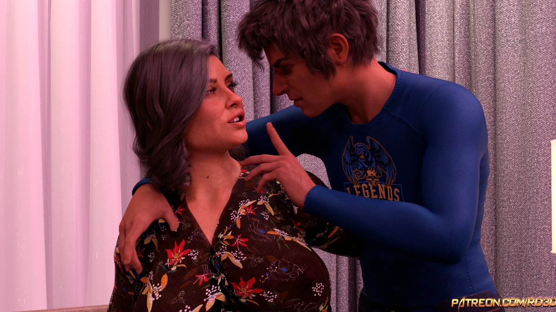 Lust Predators – Hijab Amatures [Real-Deal 3D] 0.3 . Hijab Amatures - New Year Party - [Real-Deal 3D] – page 9