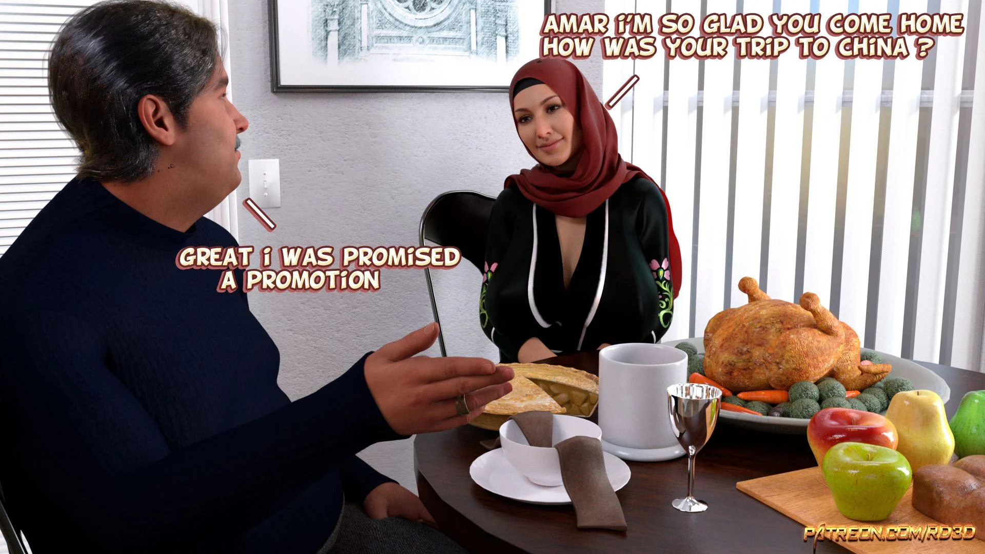 Lust Predators – Hijab Amatures [Real-Deal 3D] 1 . Lust Predators - Hijab Amatures - Chapter 1 [Real-Deal 3D] – page 2