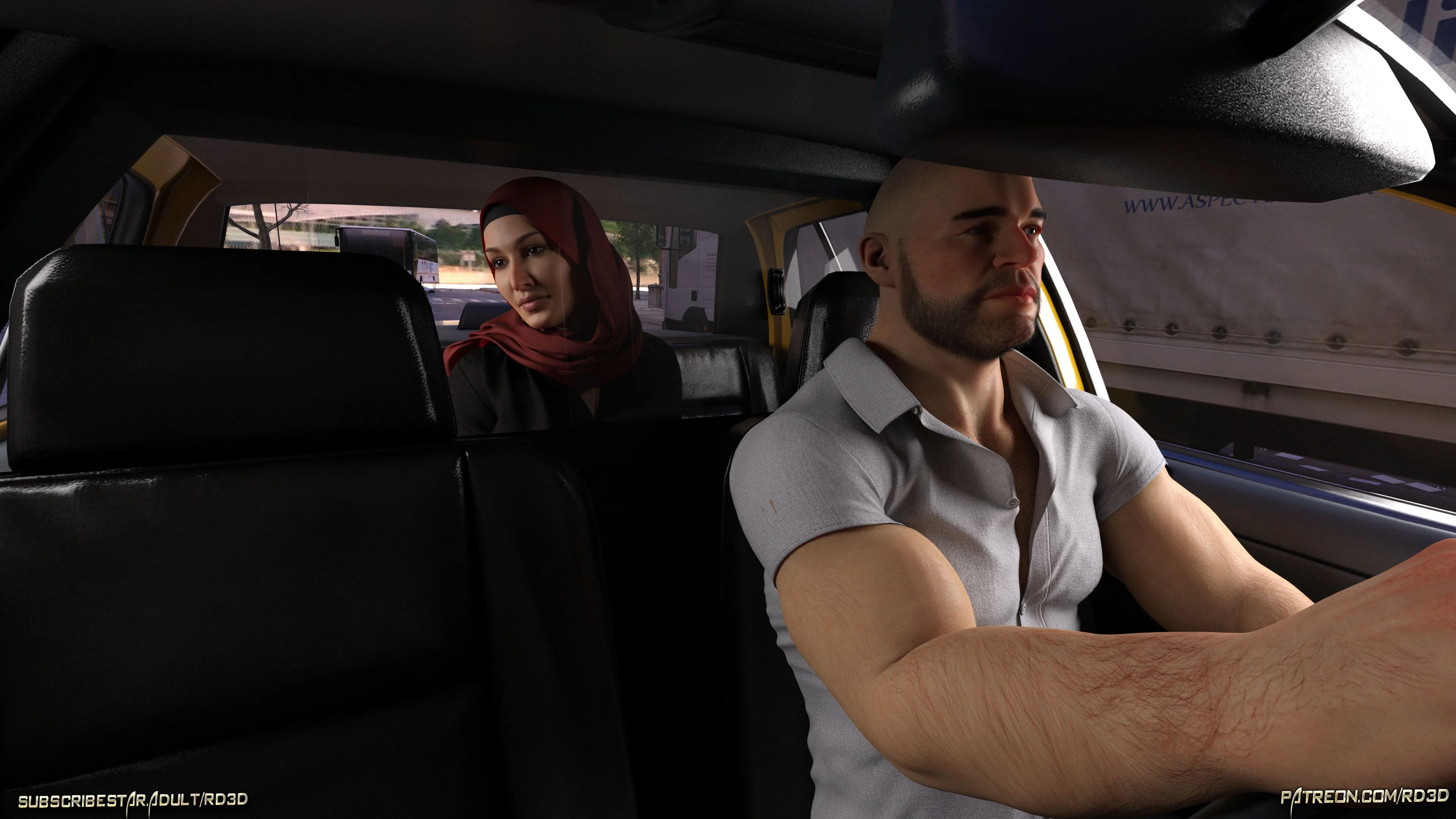 Lust Predators – Hijab Amatures [Real-Deal 3D] 6 . Hijab Amatures - Mrs. Assad - One Dya Story - Textless - [Real-Deal 3D] – page 121
