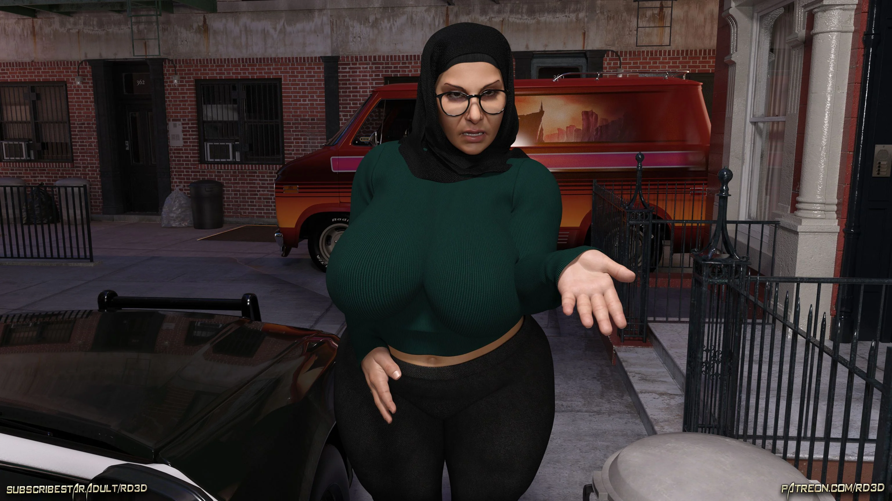 Lust Predators – Hijab Amatures [Real-Deal 3D] 6 . Hijab Amatures - Mrs. Assad - One Dya Story - Textless - [Real-Deal 3D] – page 29