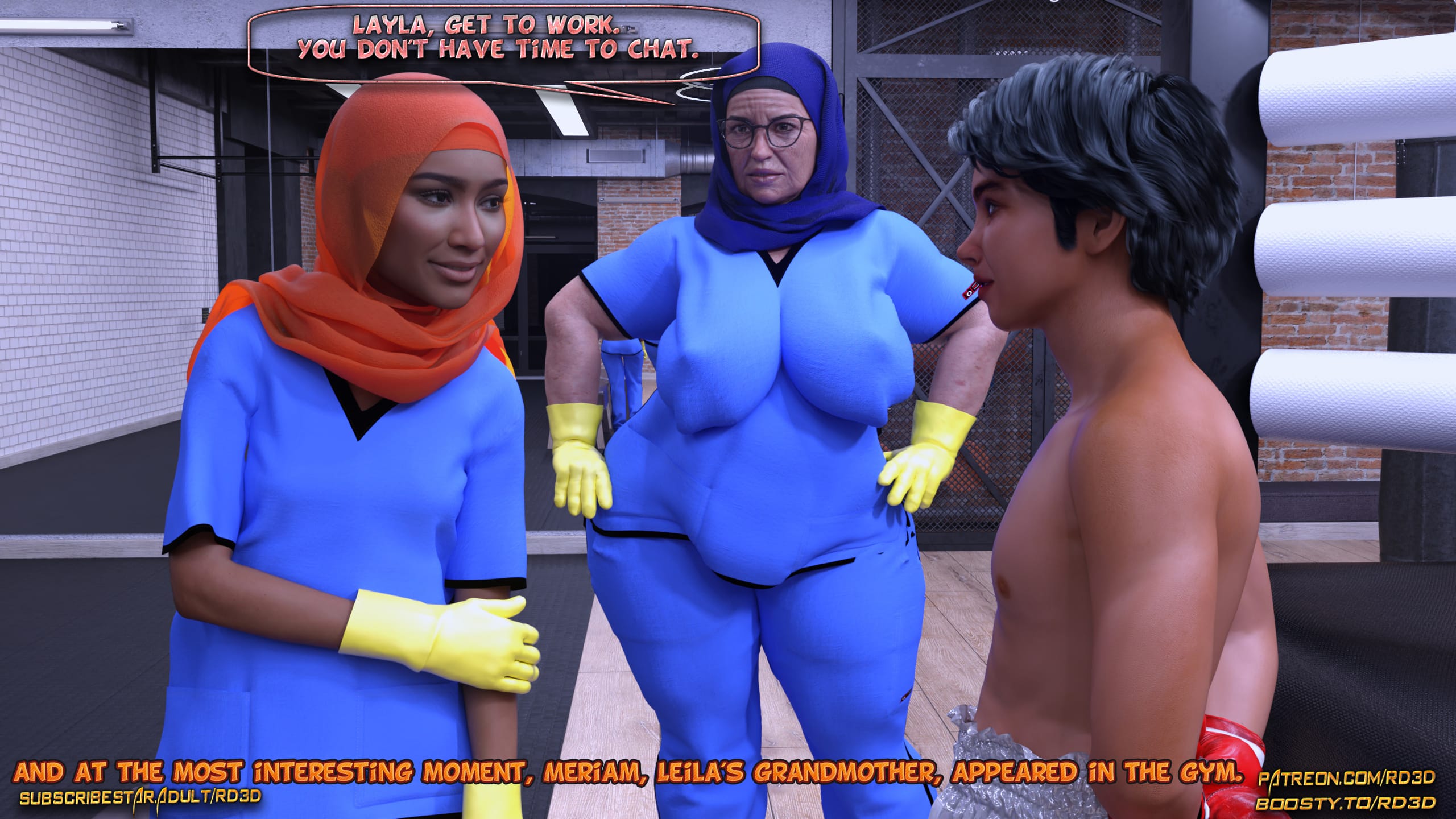 Lust Predators – Hijab Amatures [Real-Deal 3D] 14 . Lust Predators - Hijab Amatures - Chapter 14 - Fight Club [Real-Deal 3D] – page 11
