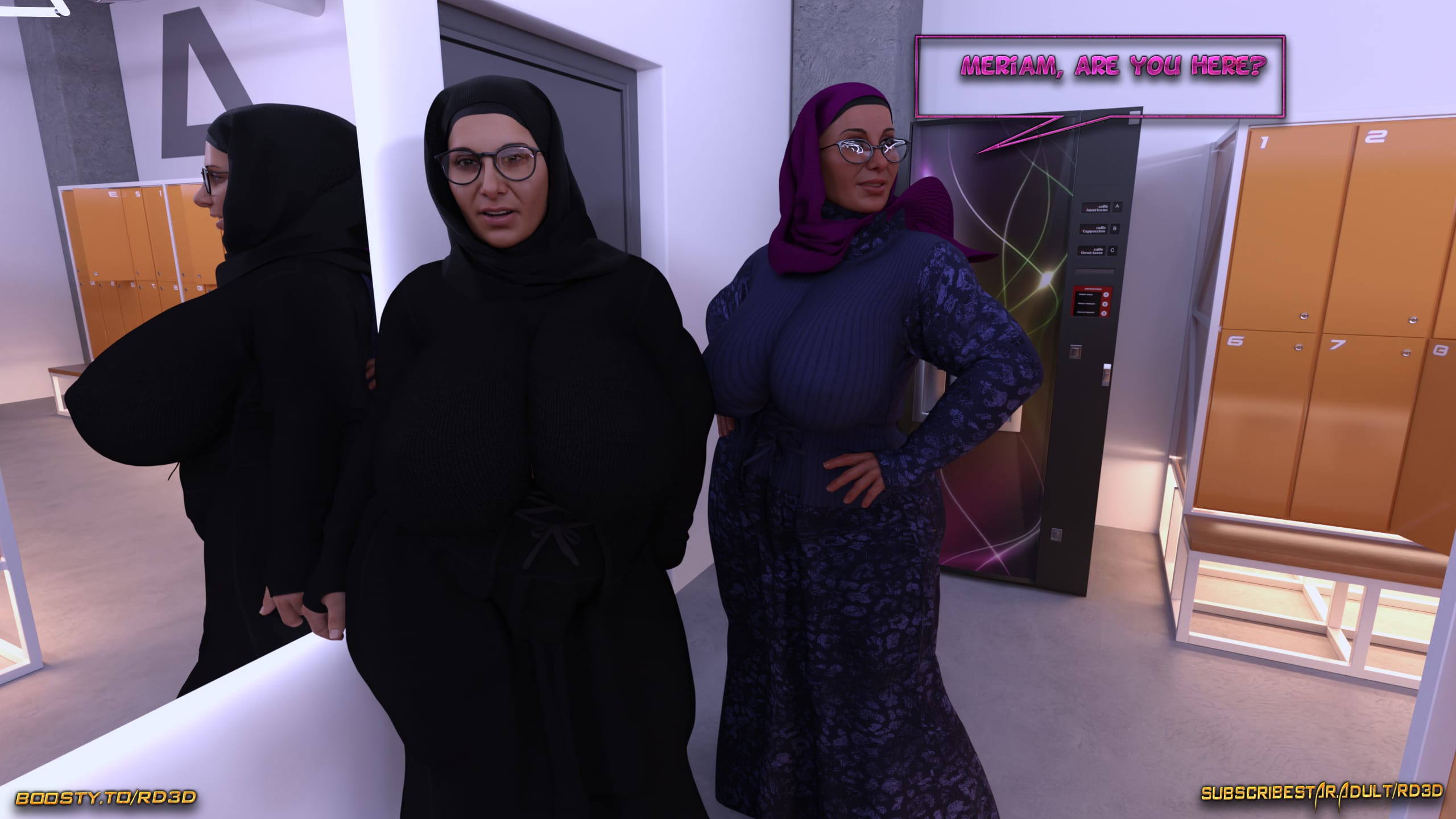 Lust Predators – Hijab Amatures [Real-Deal 3D] 14 . Lust Predators - Hijab Amatures - Chapter 14 - Fight Club [Real-Deal 3D] – page 37