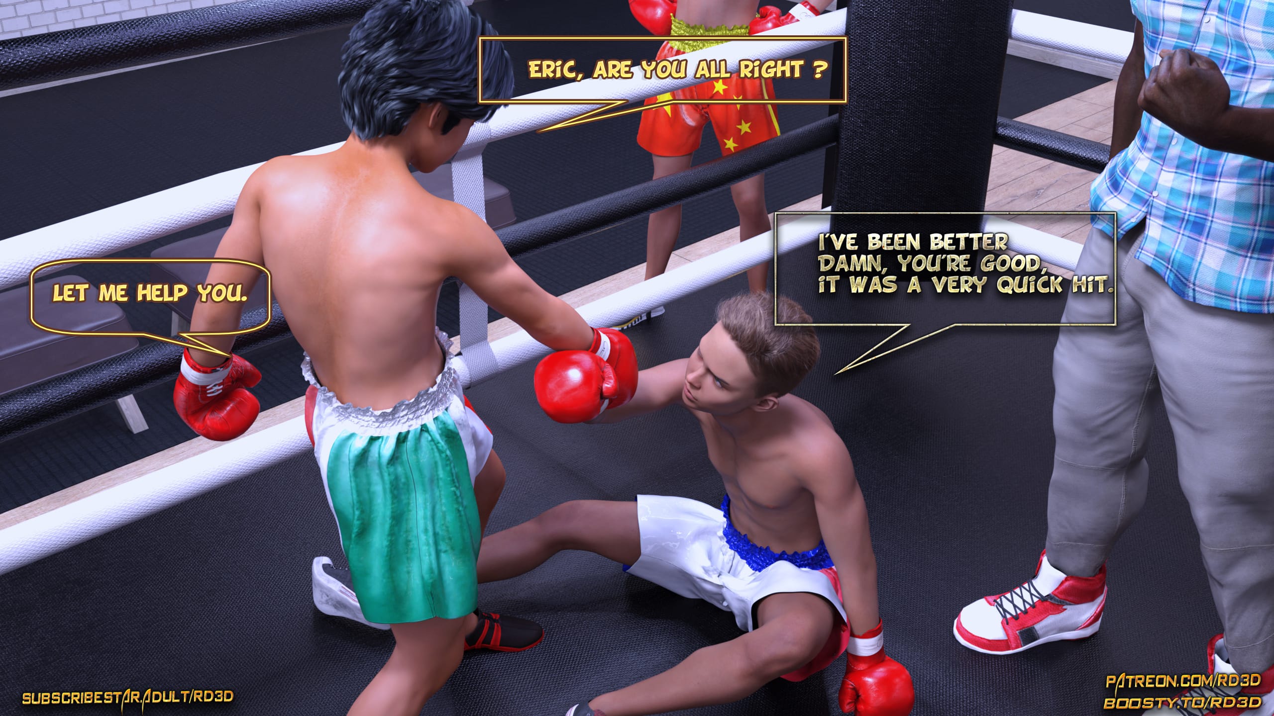 Lust Predators – Hijab Amatures [Real-Deal 3D] 14 . Lust Predators - Hijab Amatures - Chapter 14 - Fight Club [Real-Deal 3D] – page 6