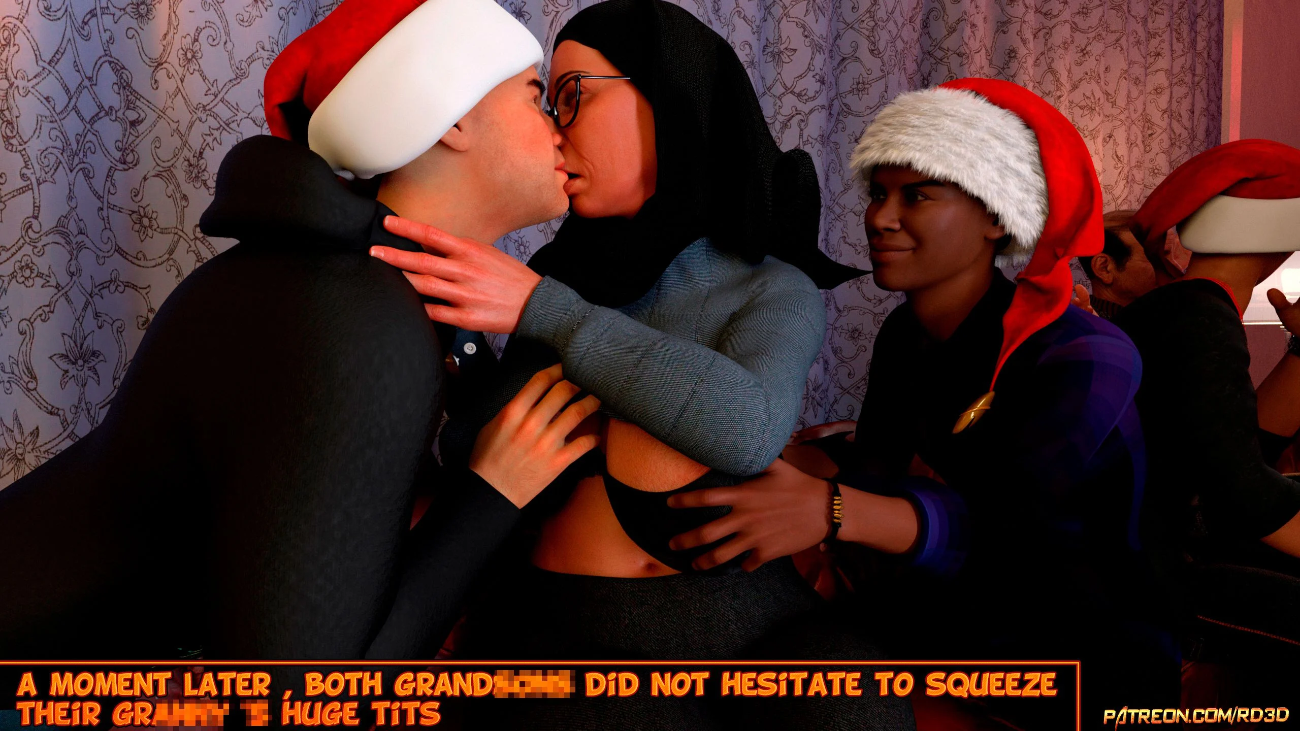Lust Predators – Hijab Amatures [Real-Deal 3D] 0.1 . Lust Predators - Hijab Amatures - Christmas - [Real-Deal 3D] – page 13