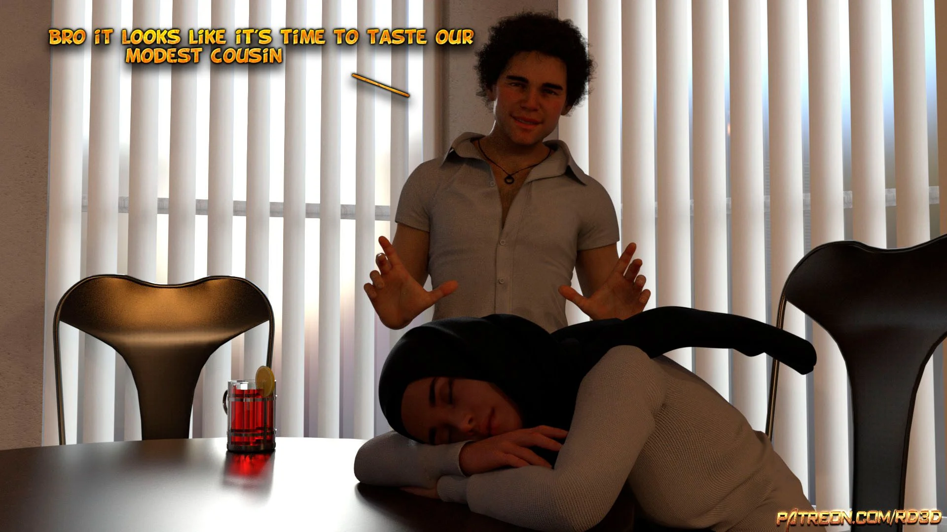 Lust Predators – Hijab Amatures [Real-Deal 3D] 0.4 . Hijab Amatures - Unexpected Surprise - [Real-Deal 3D] – page 10