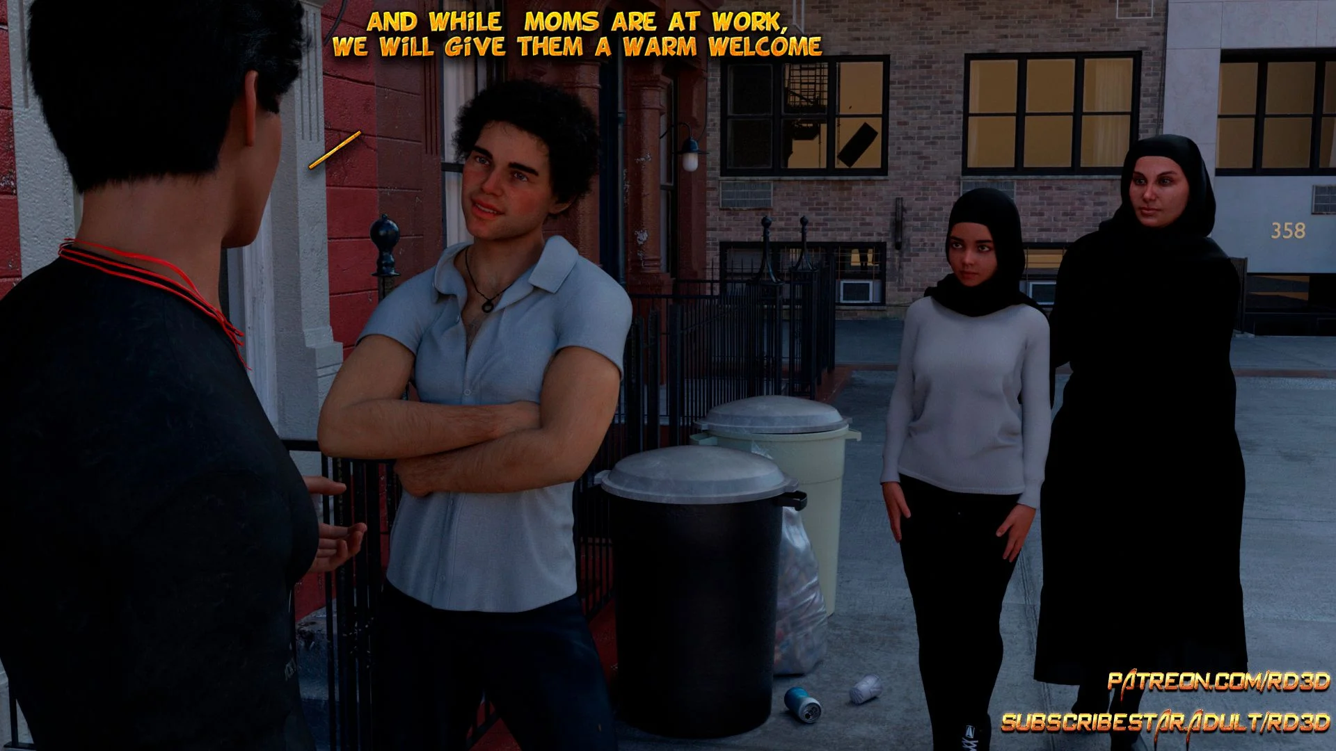 Lust Predators – Hijab Amatures [Real-Deal 3D] 0.4 . Hijab Amatures - Unexpected Surprise - [Real-Deal 3D] – page 2