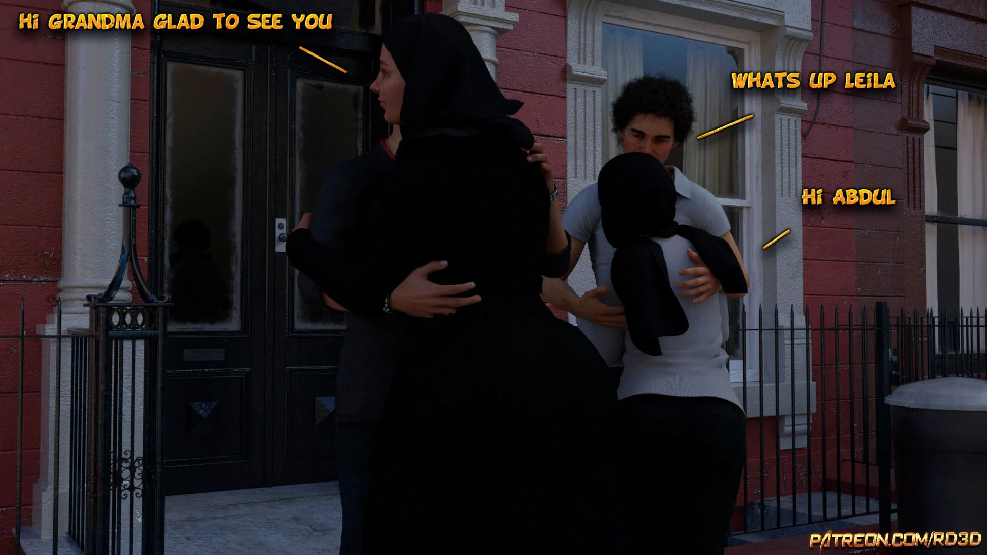 Lust Predators – Hijab Amatures [Real-Deal 3D] 0.4 . Hijab Amatures - Unexpected Surprise - [Real-Deal 3D] – page 3