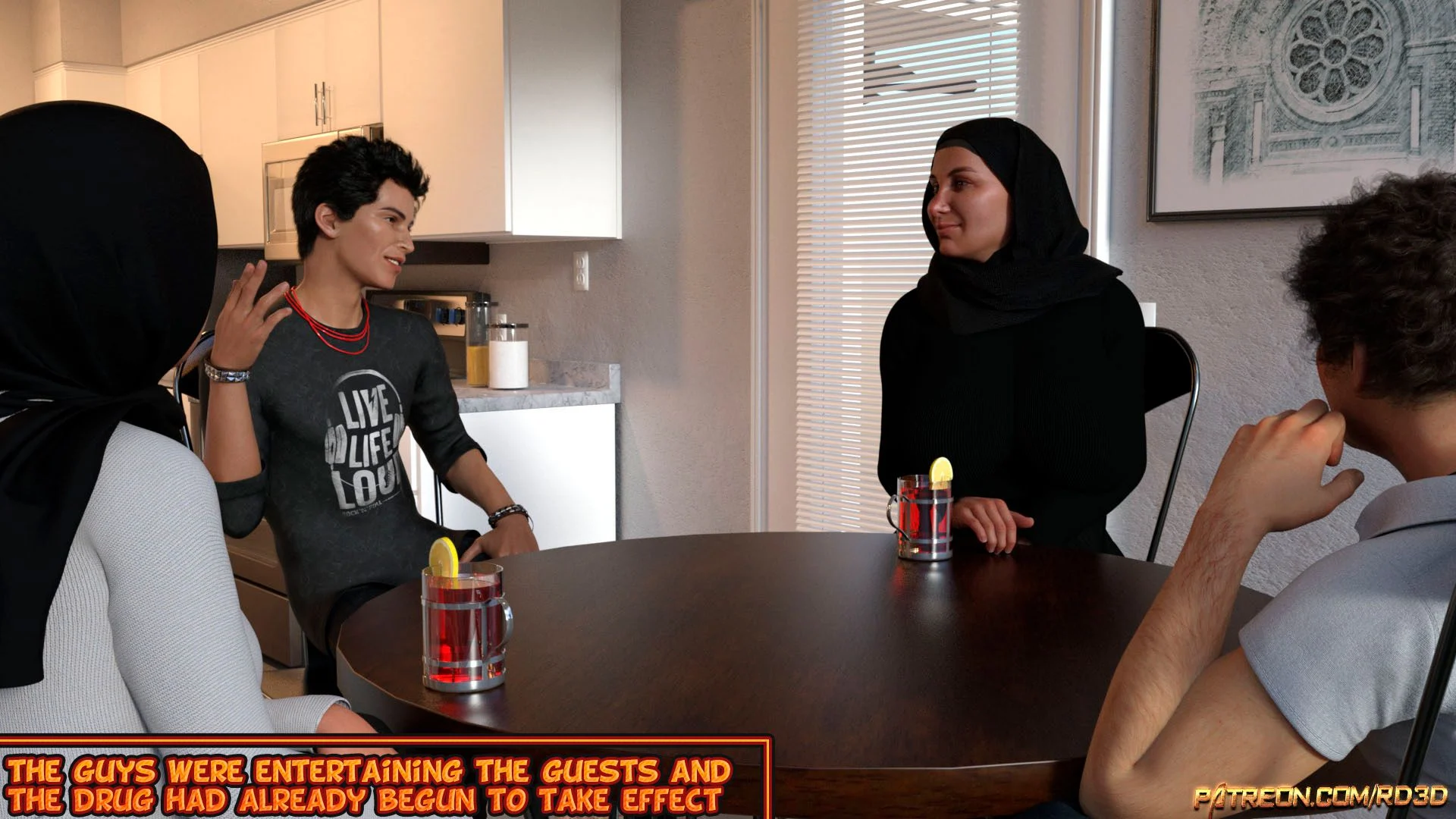 Lust Predators – Hijab Amatures [Real-Deal 3D] 0.4 . Hijab Amatures - Unexpected Surprise - [Real-Deal 3D] – page 7
