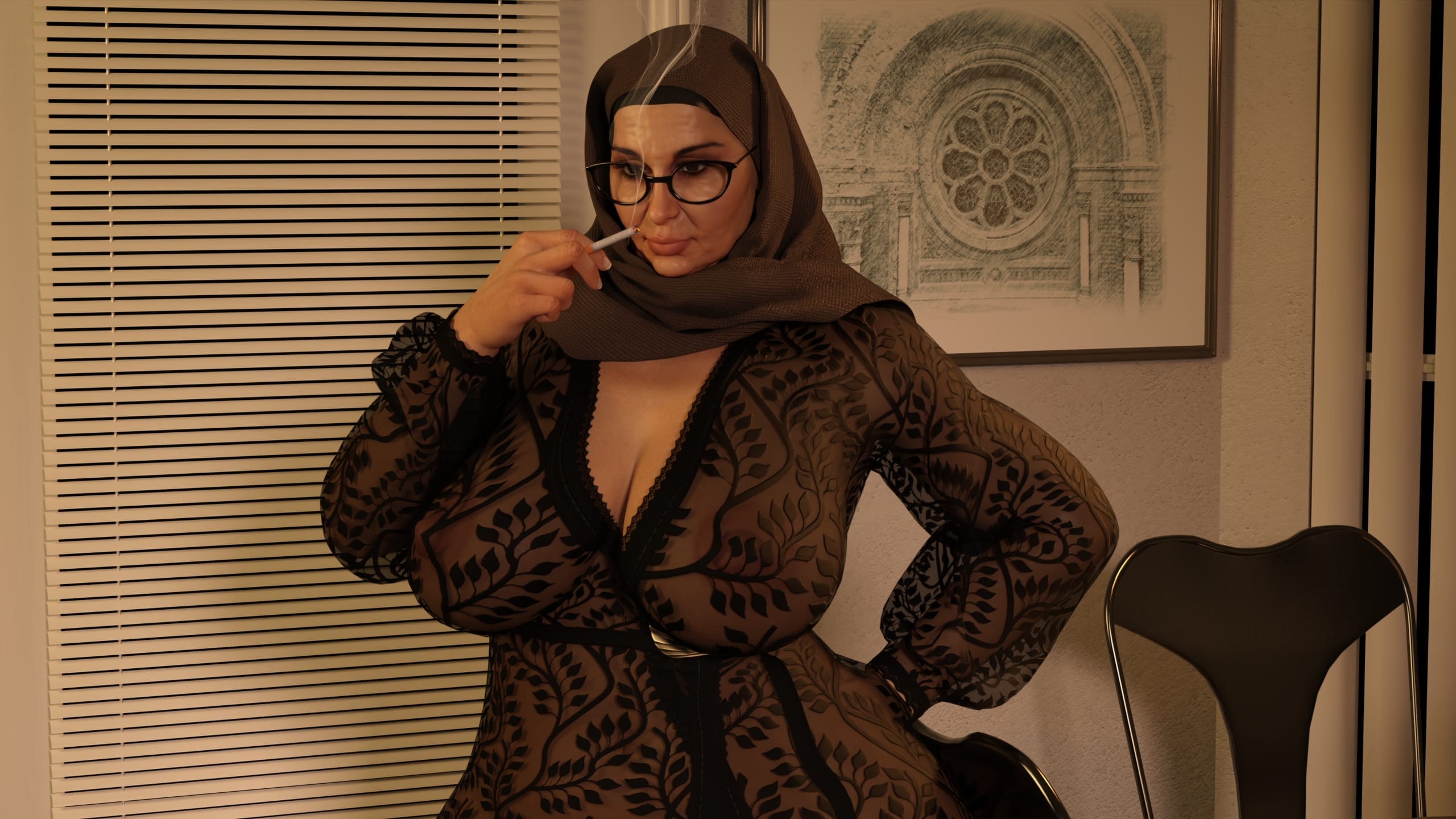 Lust Predators – Hijab Amatures [Real-Deal 3D] 7 . Hijab Amateures - Night Visit For Fatima 2 - [Real-Deal 3D] – page 15