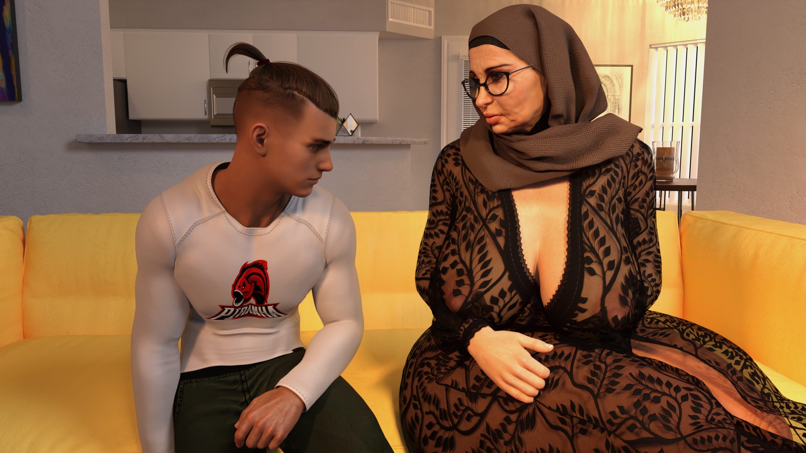 Lust Predators – Hijab Amatures [Real-Deal 3D] 7 . Hijab Amateures - Night Visit For Fatima 2 - [Real-Deal 3D] – page 41