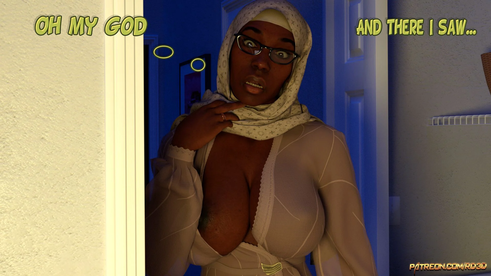 Lust Predators – Hijab Amatures [Real-Deal 3D] 4 . Lust Predators - Hijab Amatures - Chapter 4 [Real-Deal 3D] – page 18