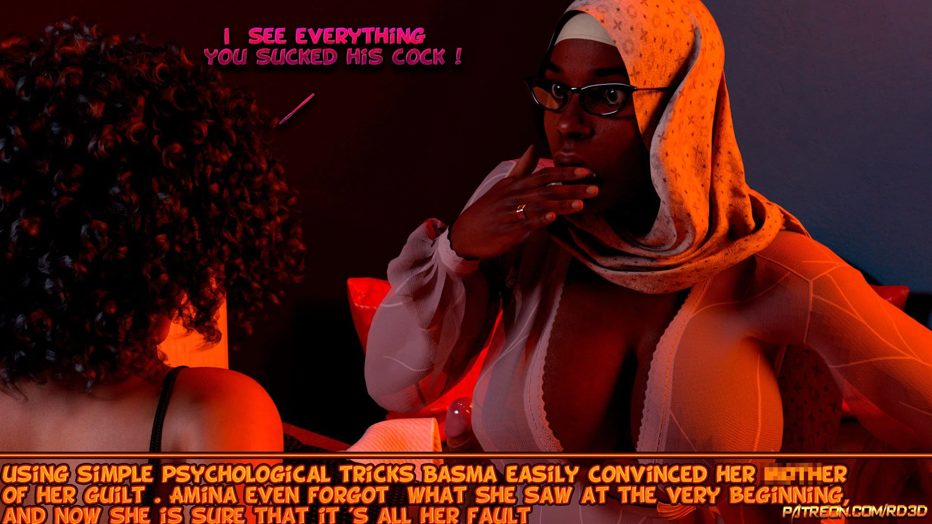 Lust Predators – Hijab Amatures [Real-Deal 3D] 4 . Lust Predators - Hijab Amatures - Chapter 4 [Real-Deal 3D] – page 40